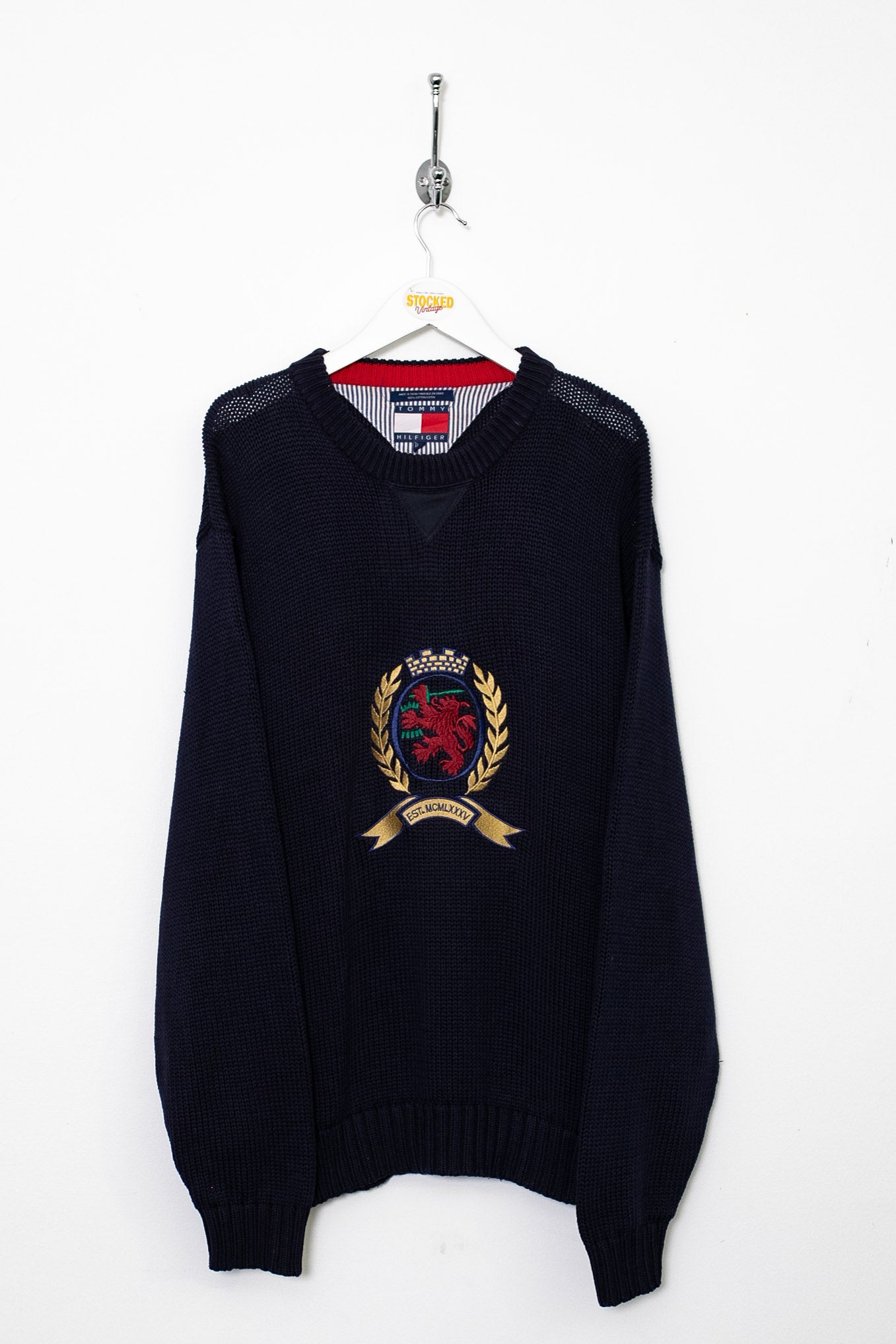 Vintage sweater tommy hilfiger sale