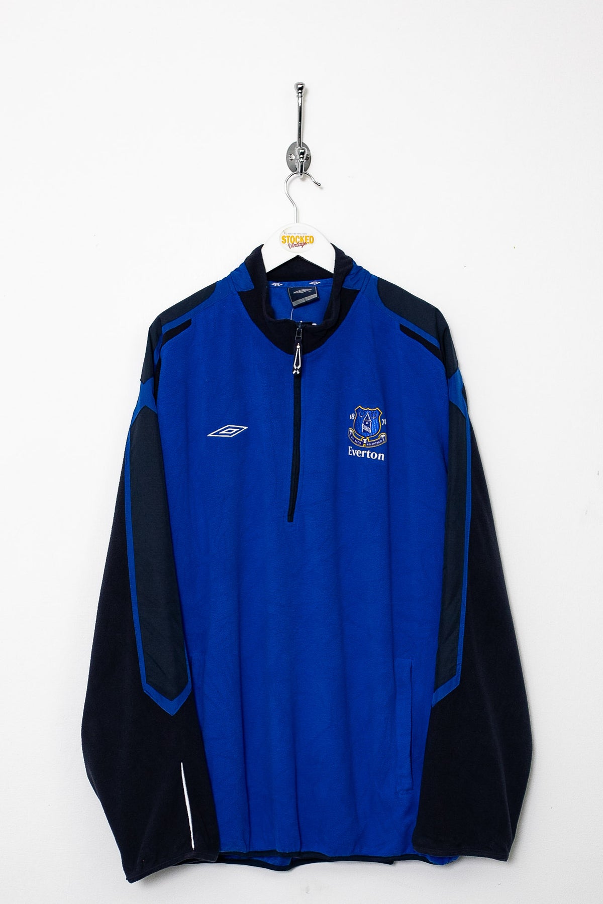 00s Umbro Everton 1/4 Zip Fleece (XL)