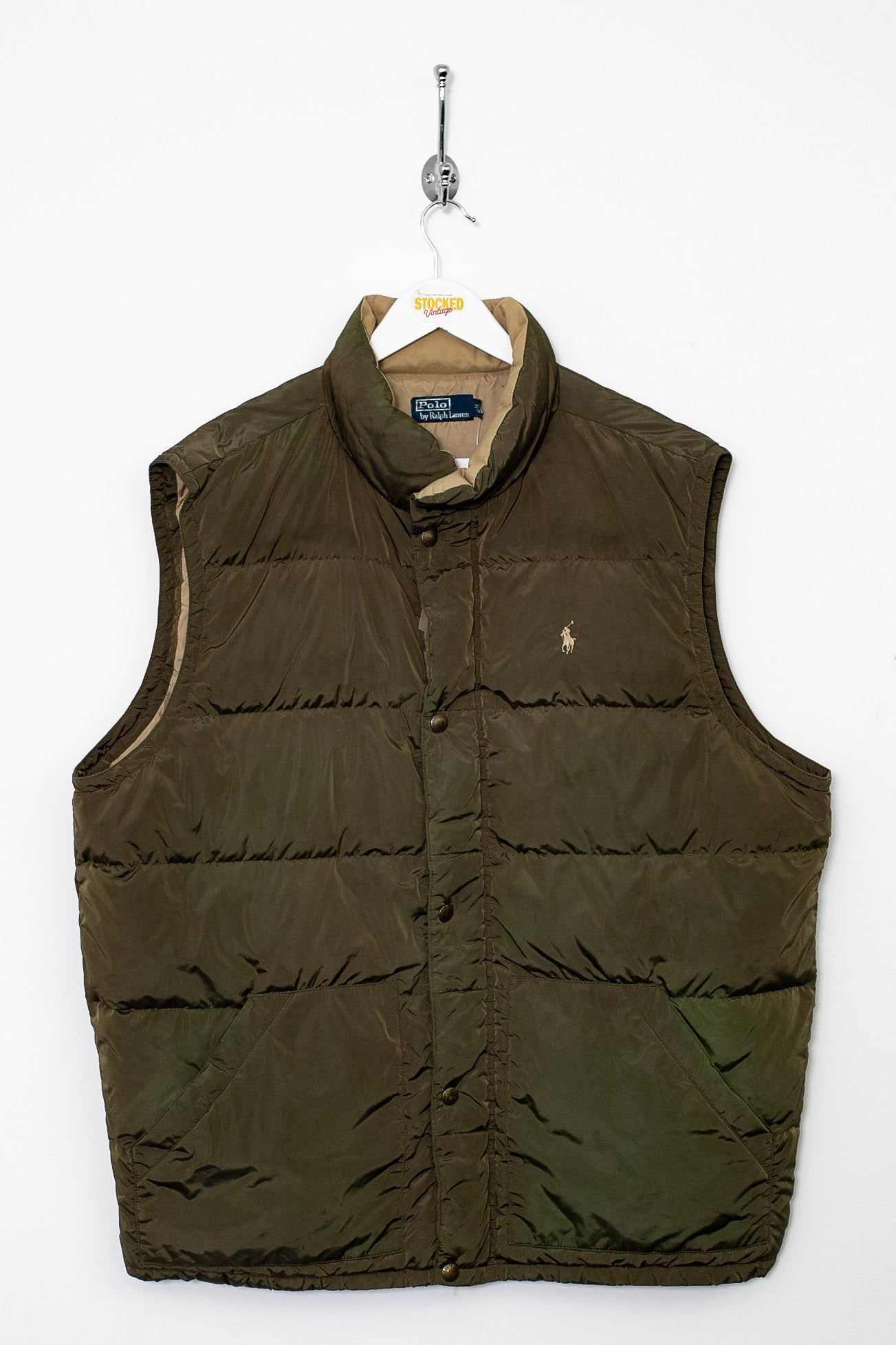 Sleeveless jacket ralph on sale lauren