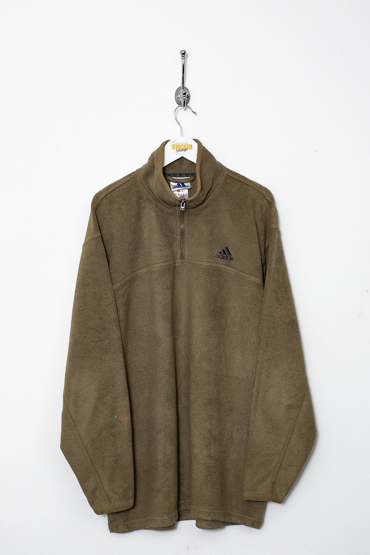 00s Adidas 1/4 Zip Fleece (L)