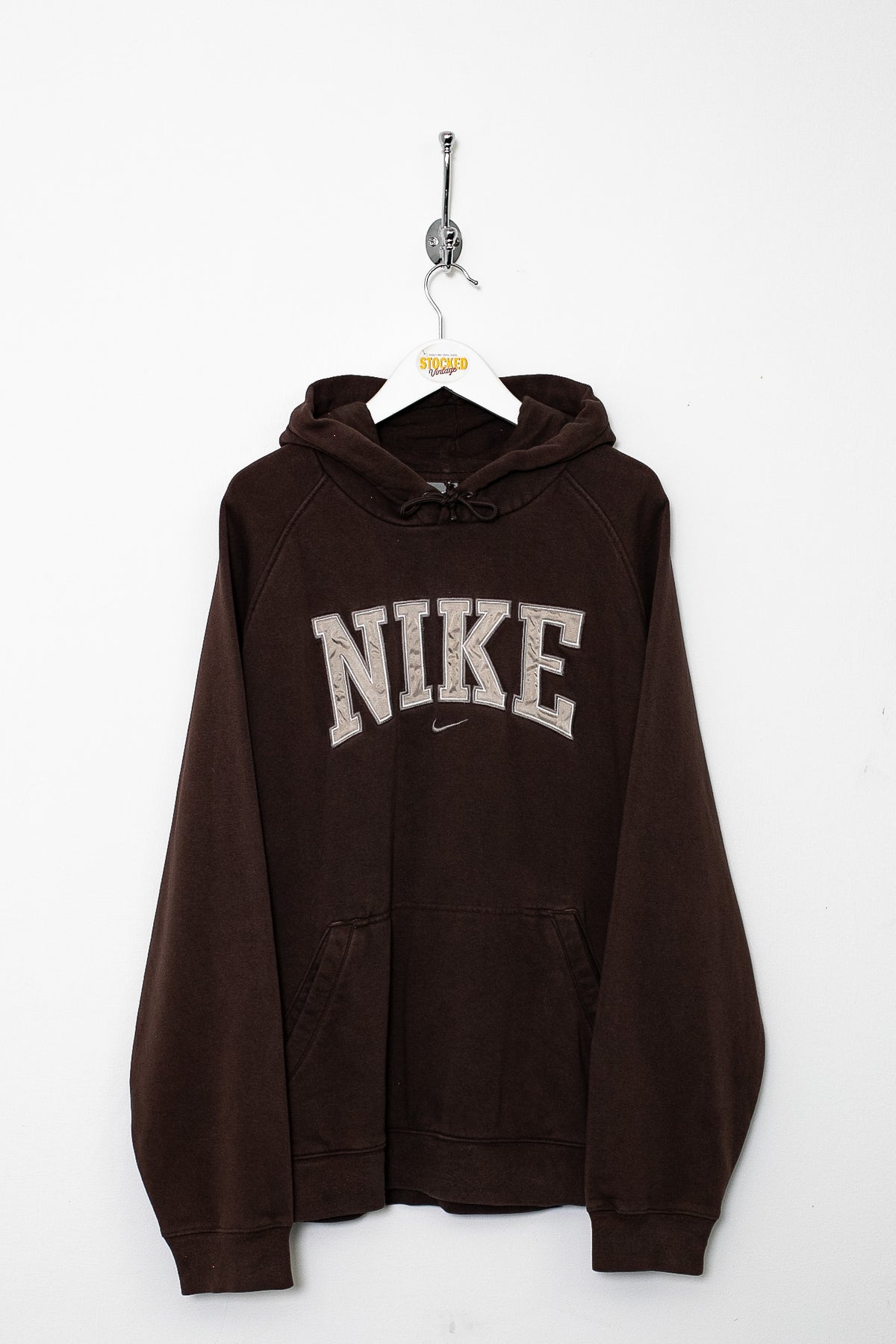 00s Brown Nike Hoodie (L)