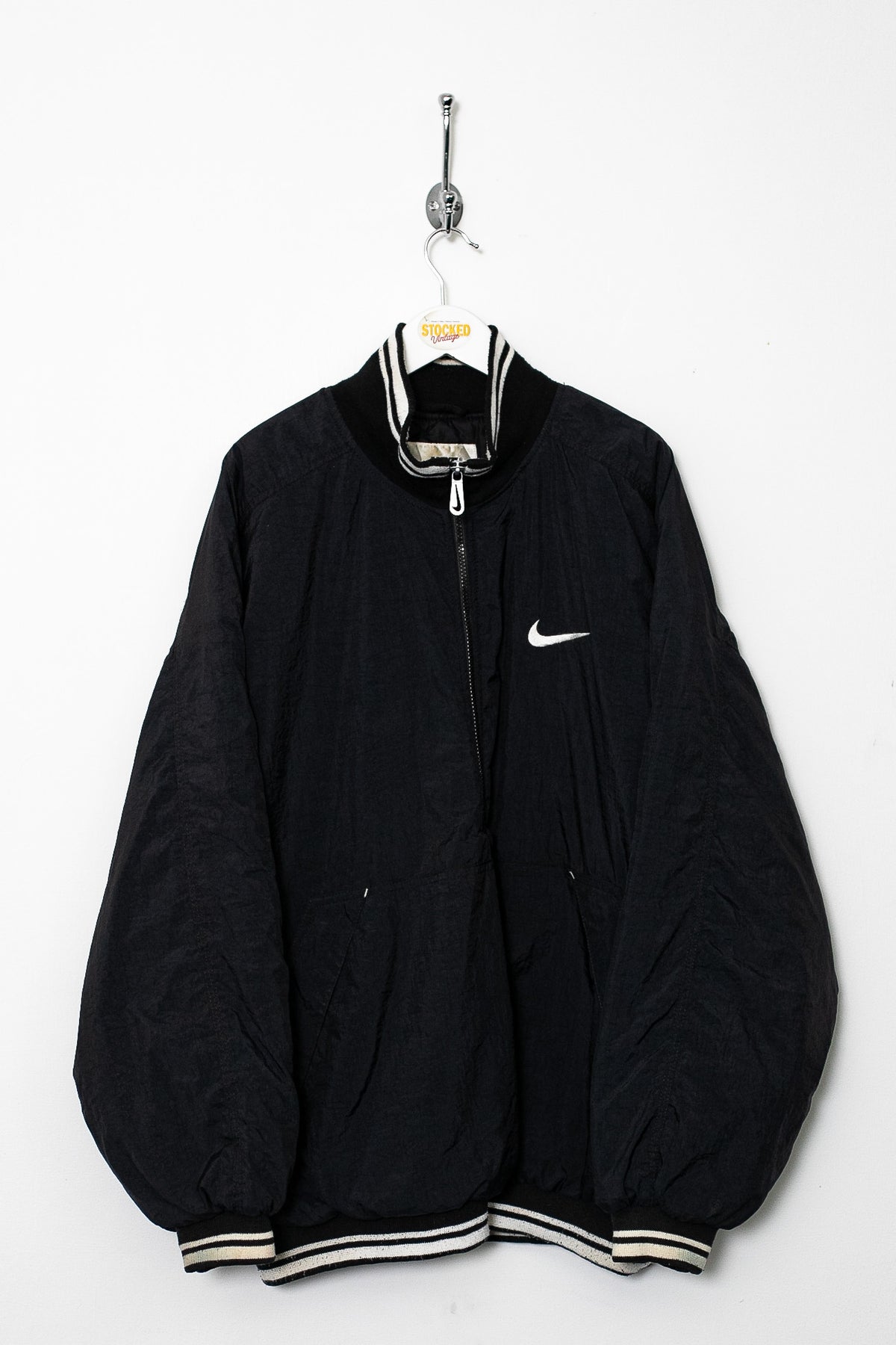 90s Nike 1/4 Zip Padded Coat (XL)