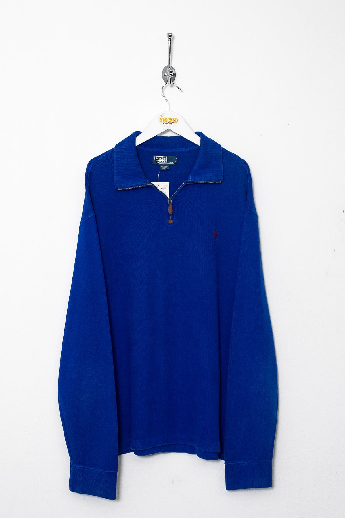 00s Ralph Lauren 1/4 Zip Sweatshirt (XL)