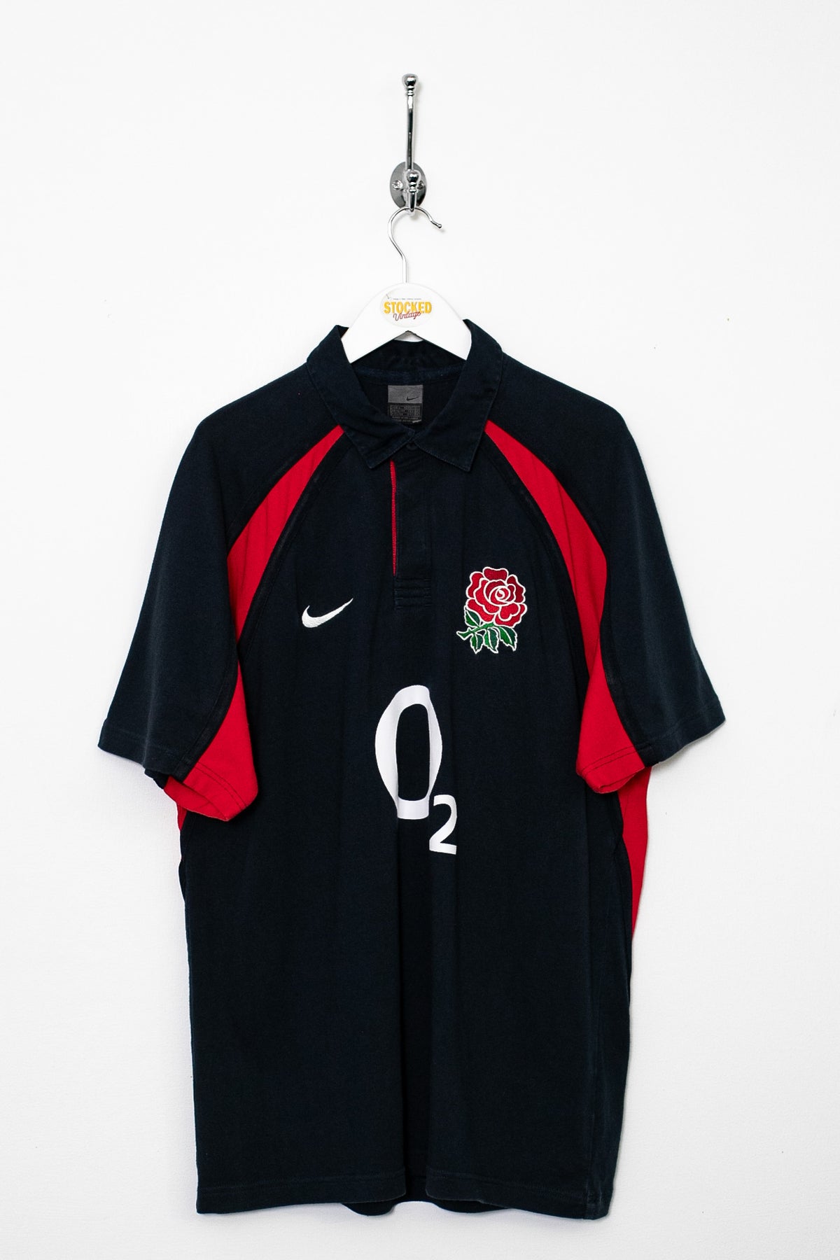 00s Nike England Rugby Shirt (L)