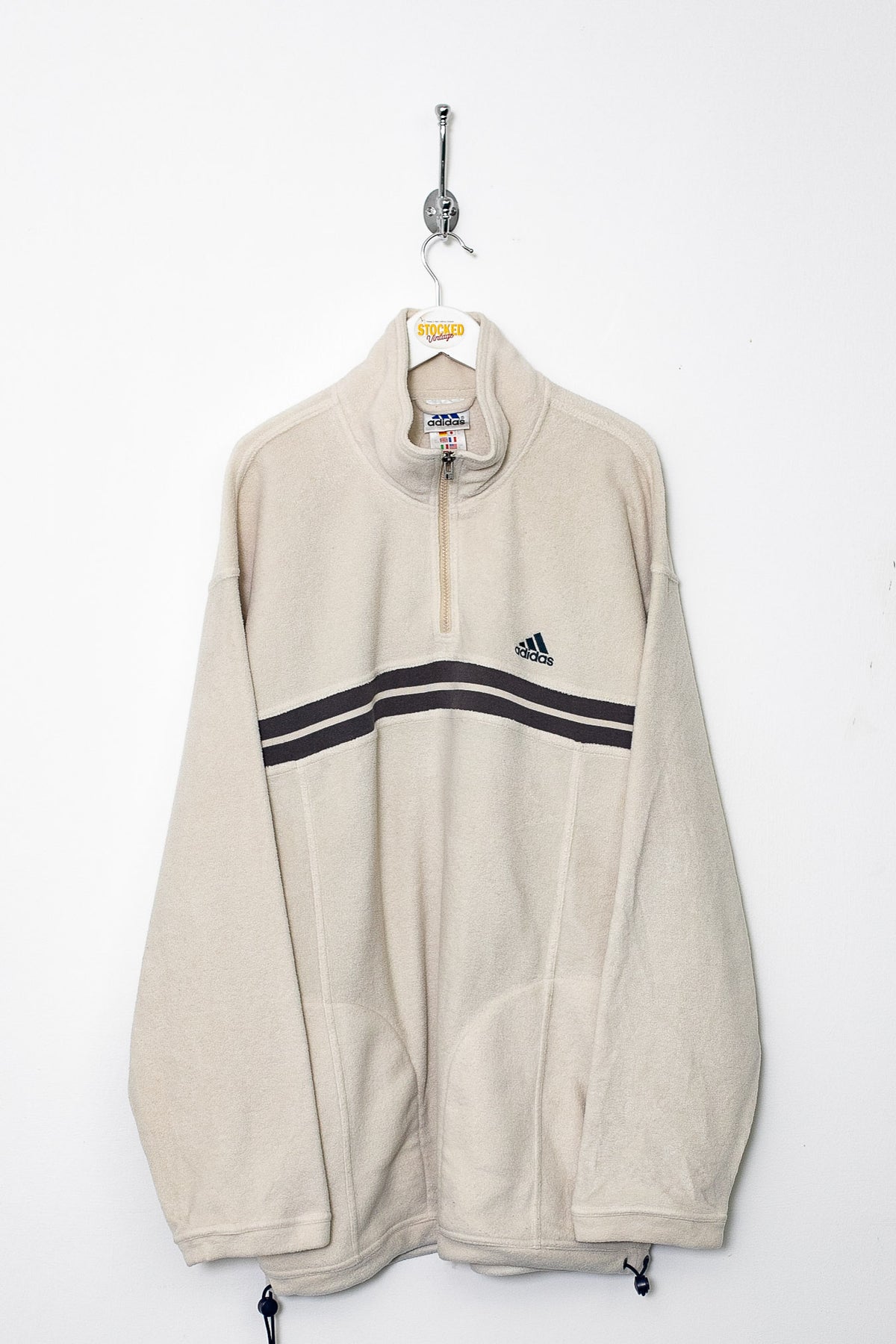 00s Adidas 1/4 Zip Fleece (XL)