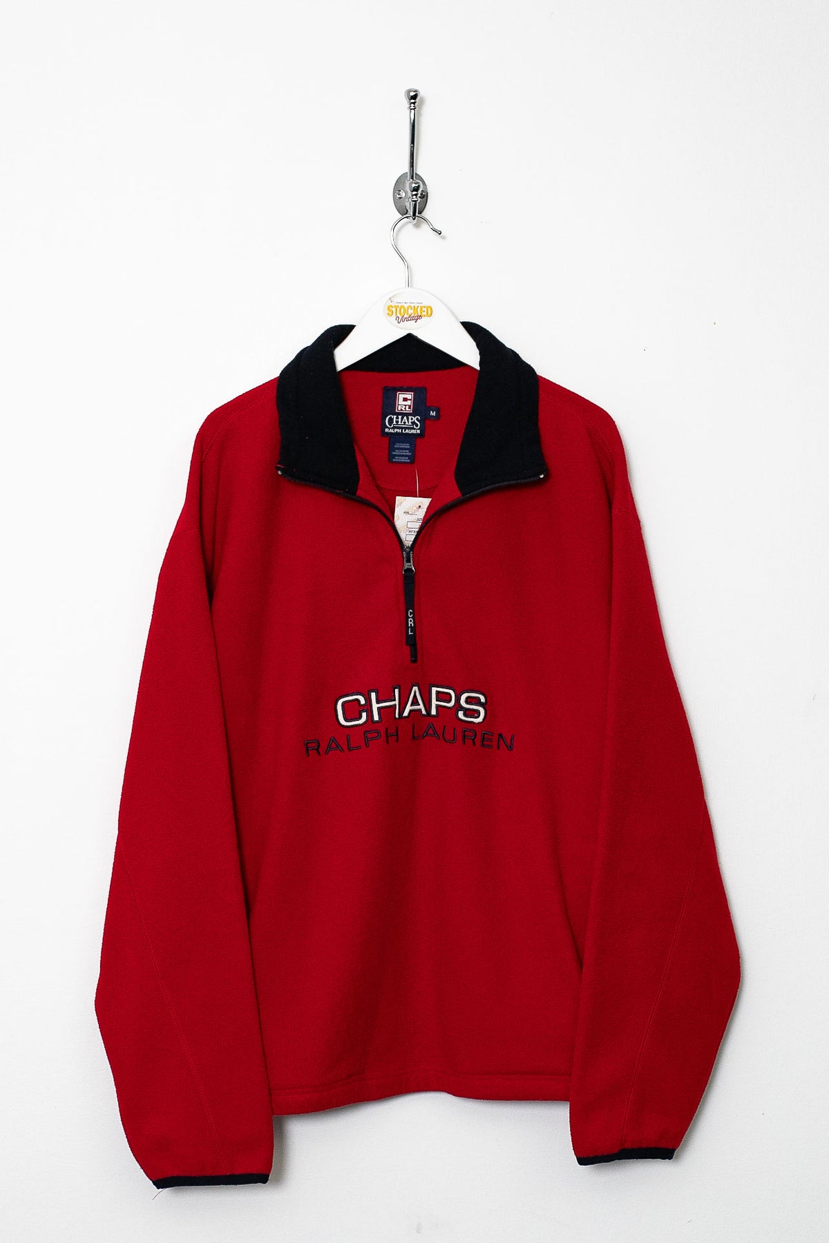 00s Ralph Lauren Chaps 1/4 Zip Fleece (M)