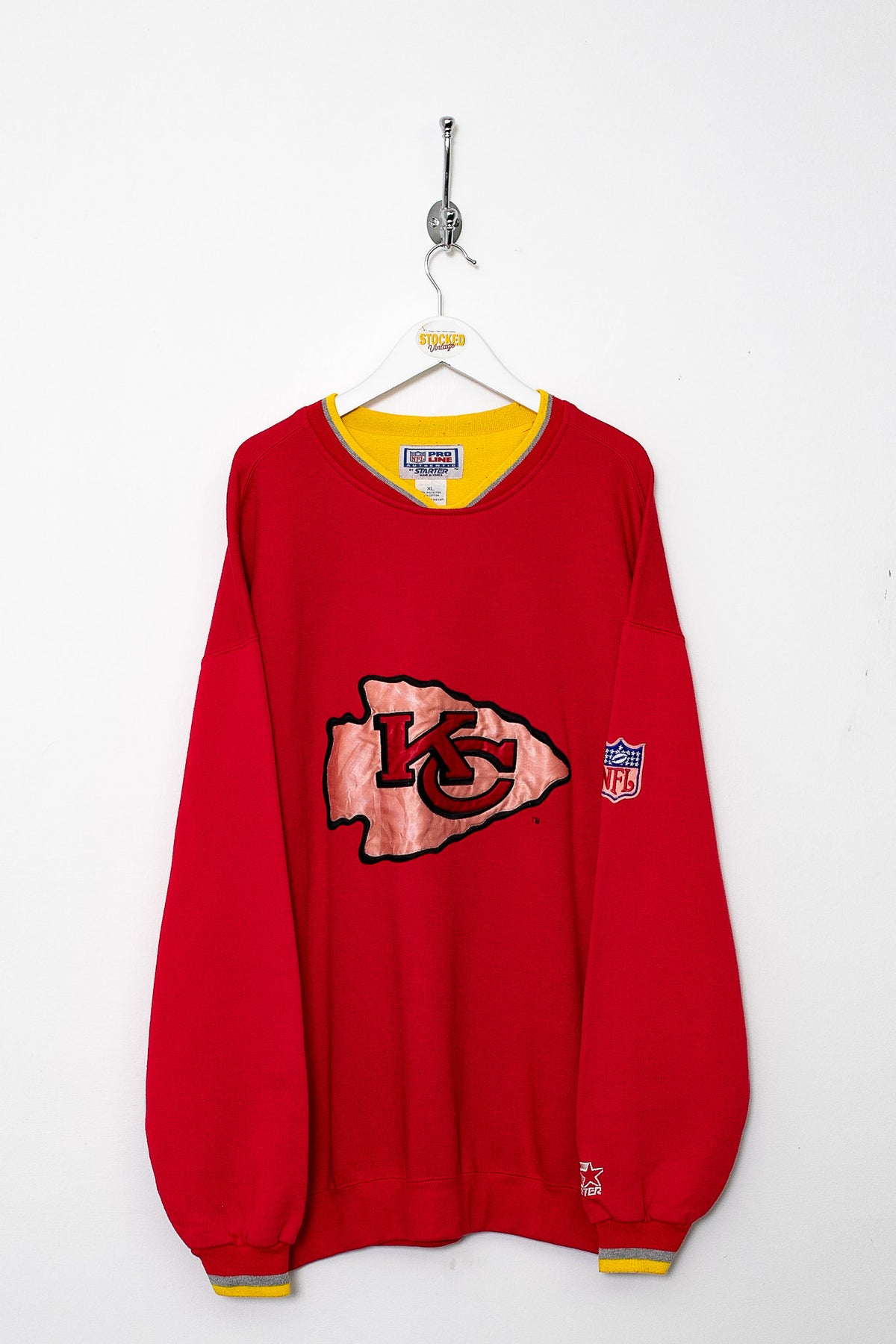 90s Starter NFL Kansas City Chiefs Sweatshirt (XL)