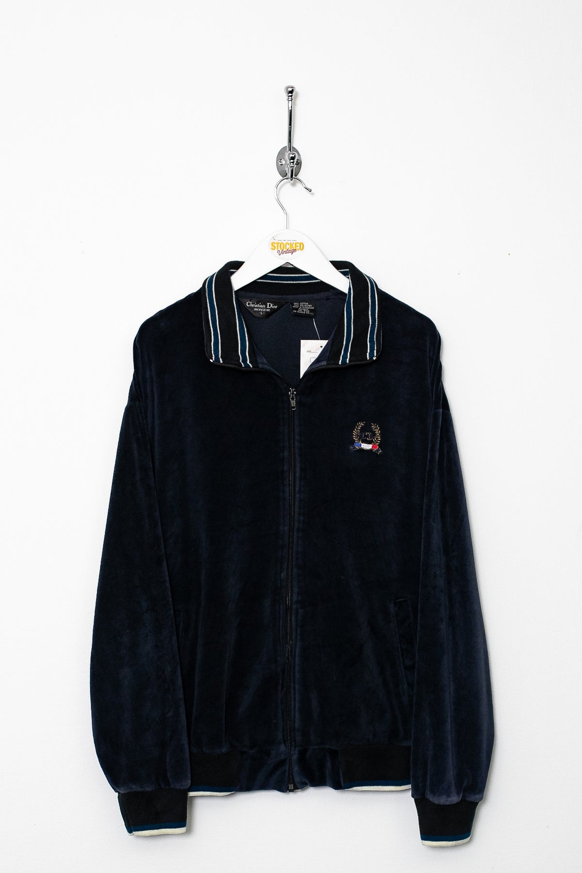 90s Christian Dior Velour Jacket (L)