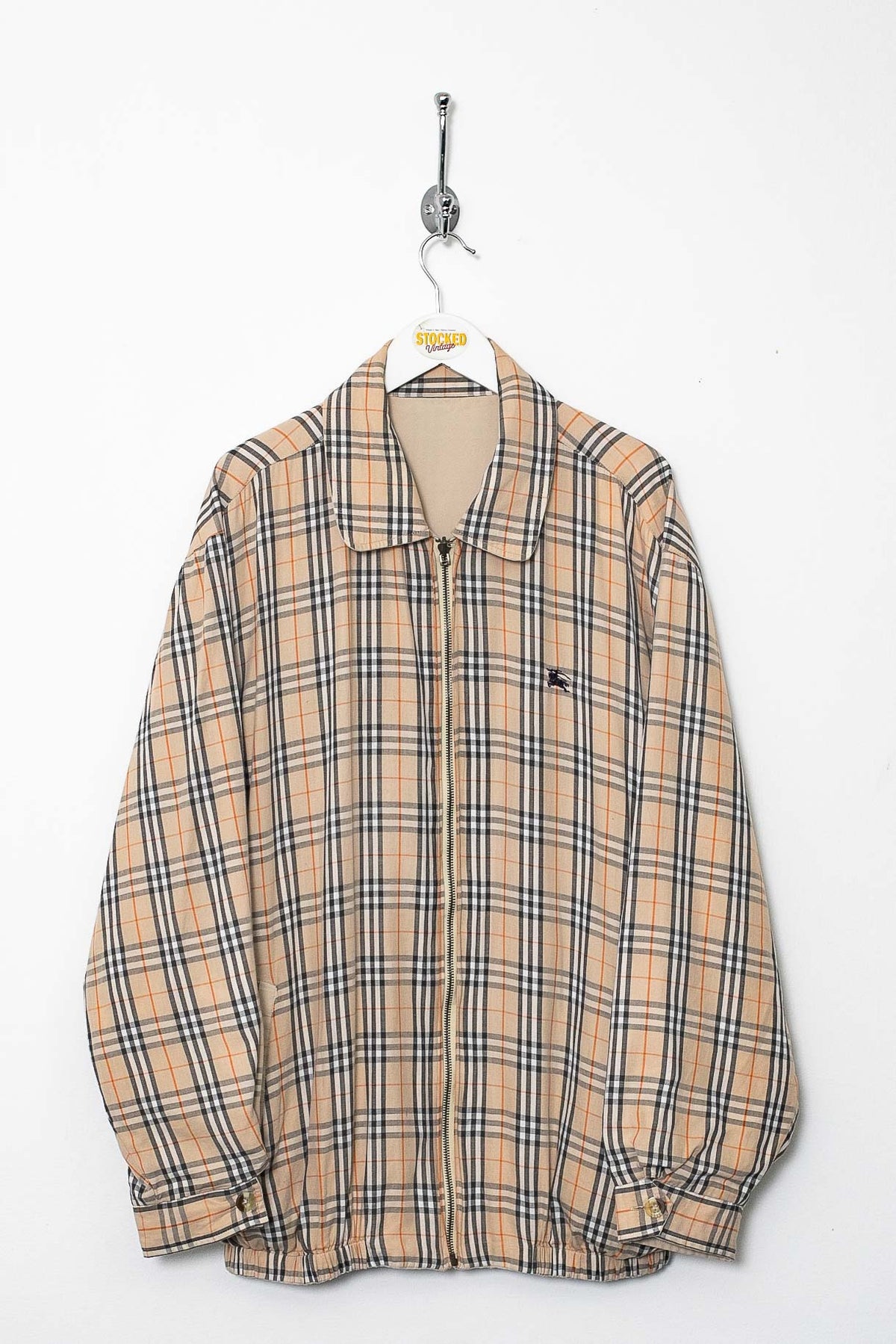 90s Burberry Nova Check Reversible Jacket (XL)