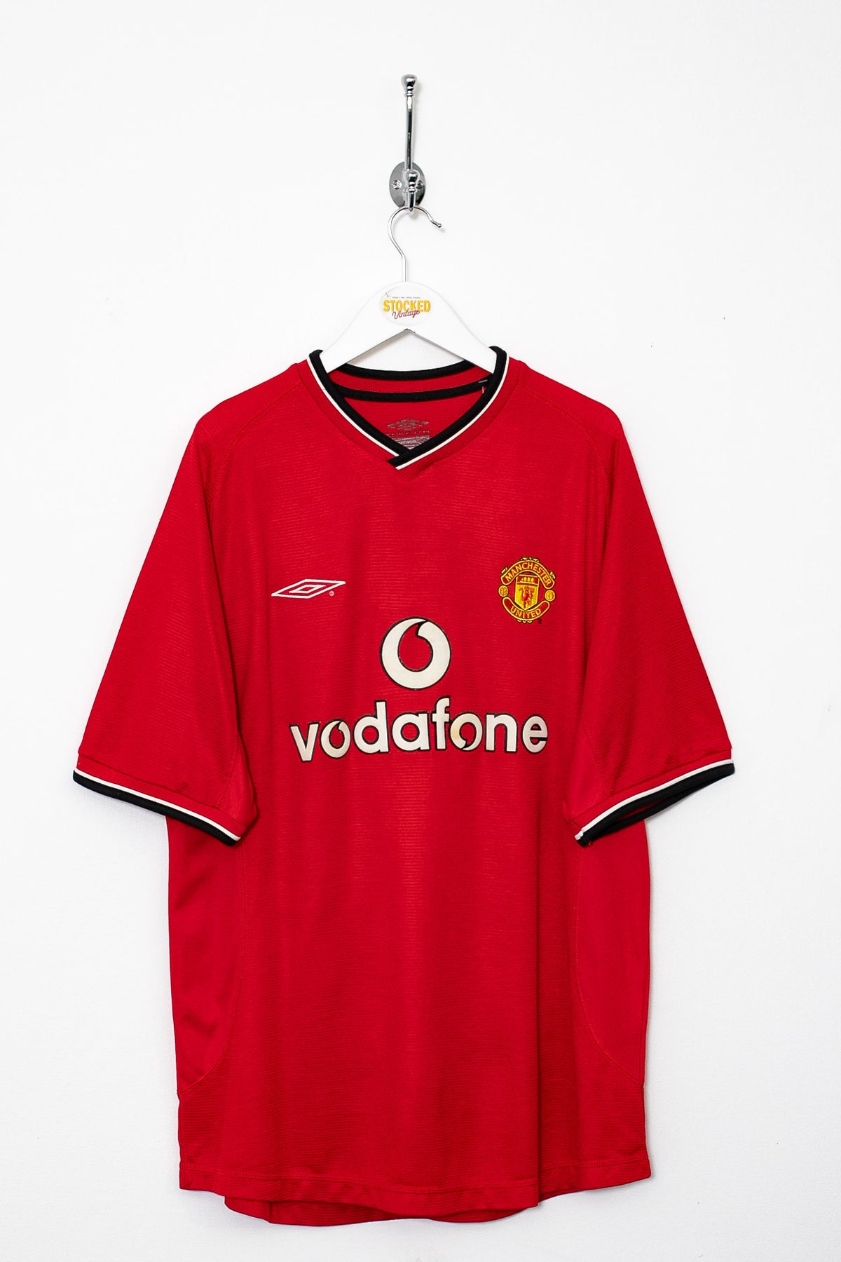 Umbro Man U 2000/01 Home shirt (L)