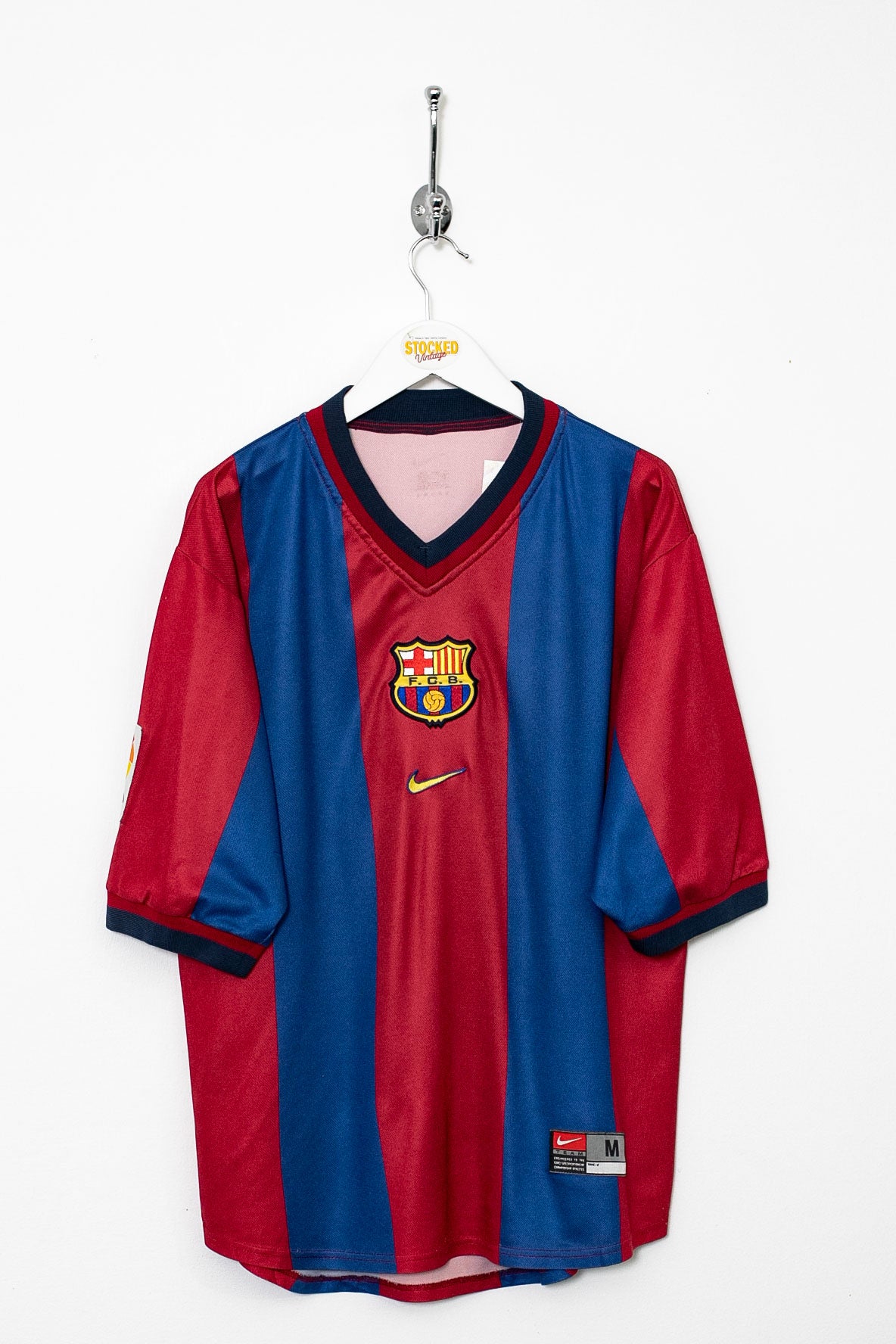 Nike Barcelona 1998 99 Home Shirt M Stocked Vintage