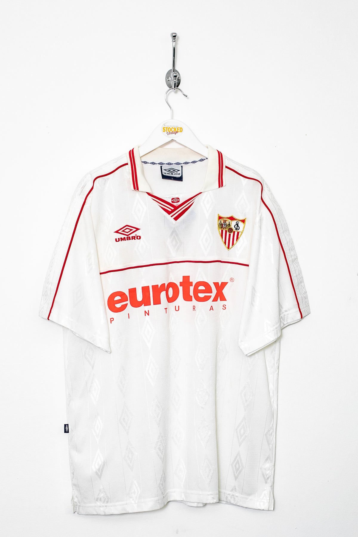 Umbro Sevilla 2000/01 Home Shirt (XL)