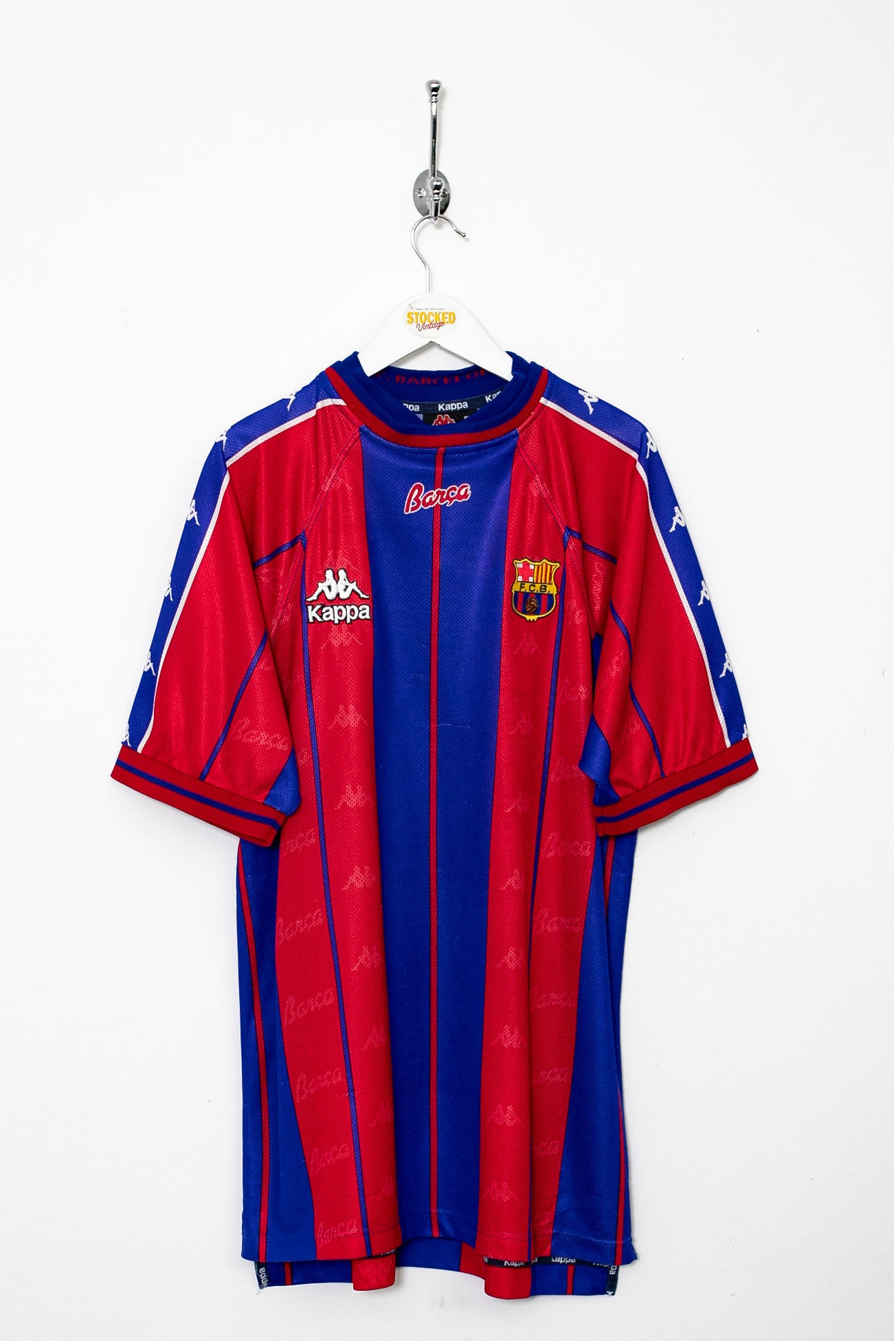 Kappa Barcelona 1997 98 Home Shirt XL Stocked Vintage