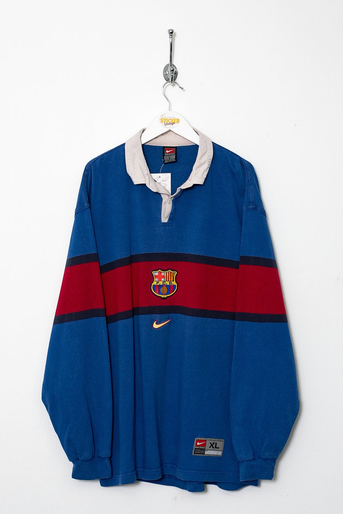 1998/99 Nike Barcelona Training Shirt (XL)