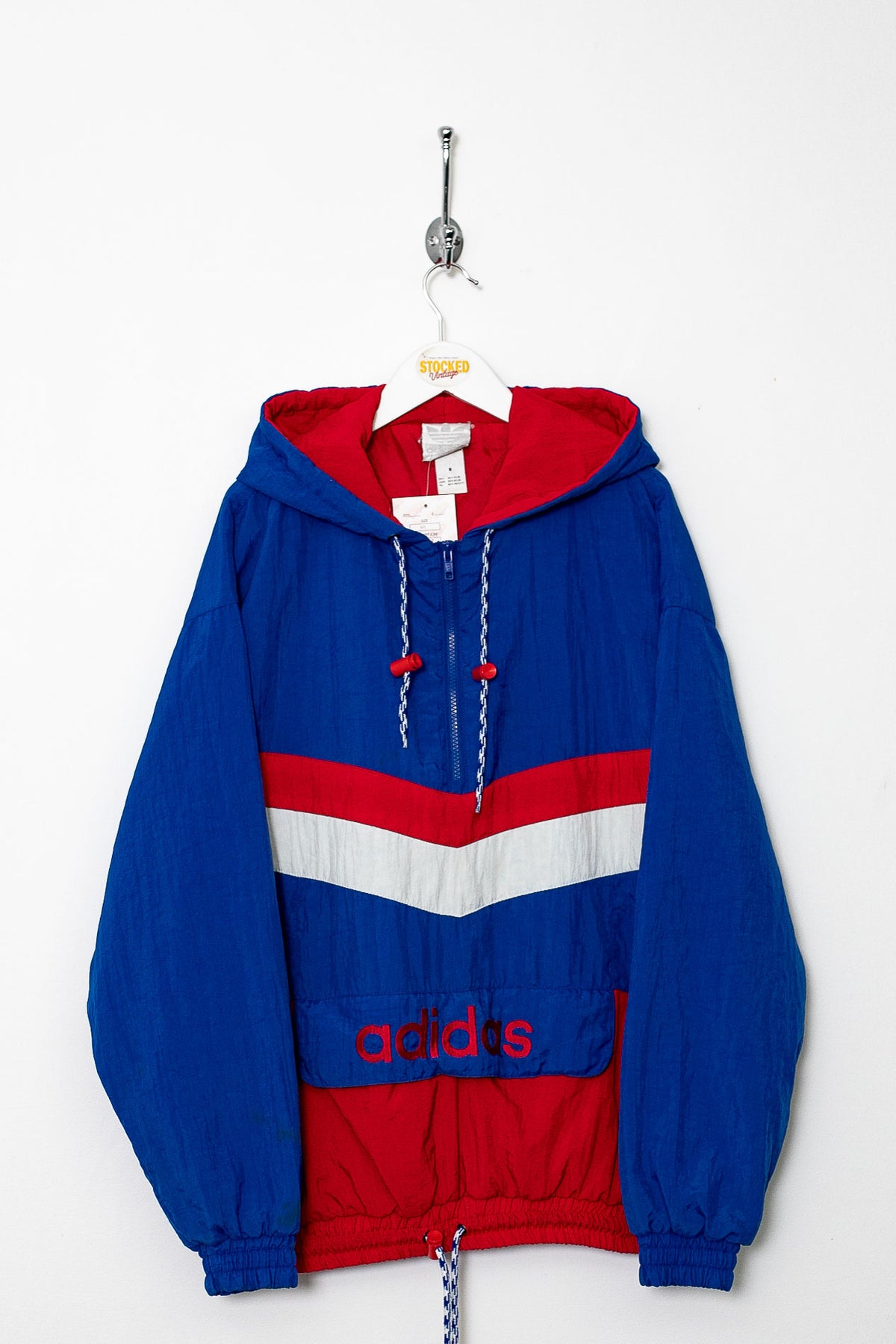 90s Adidas 1/4 Zip Coat (M)