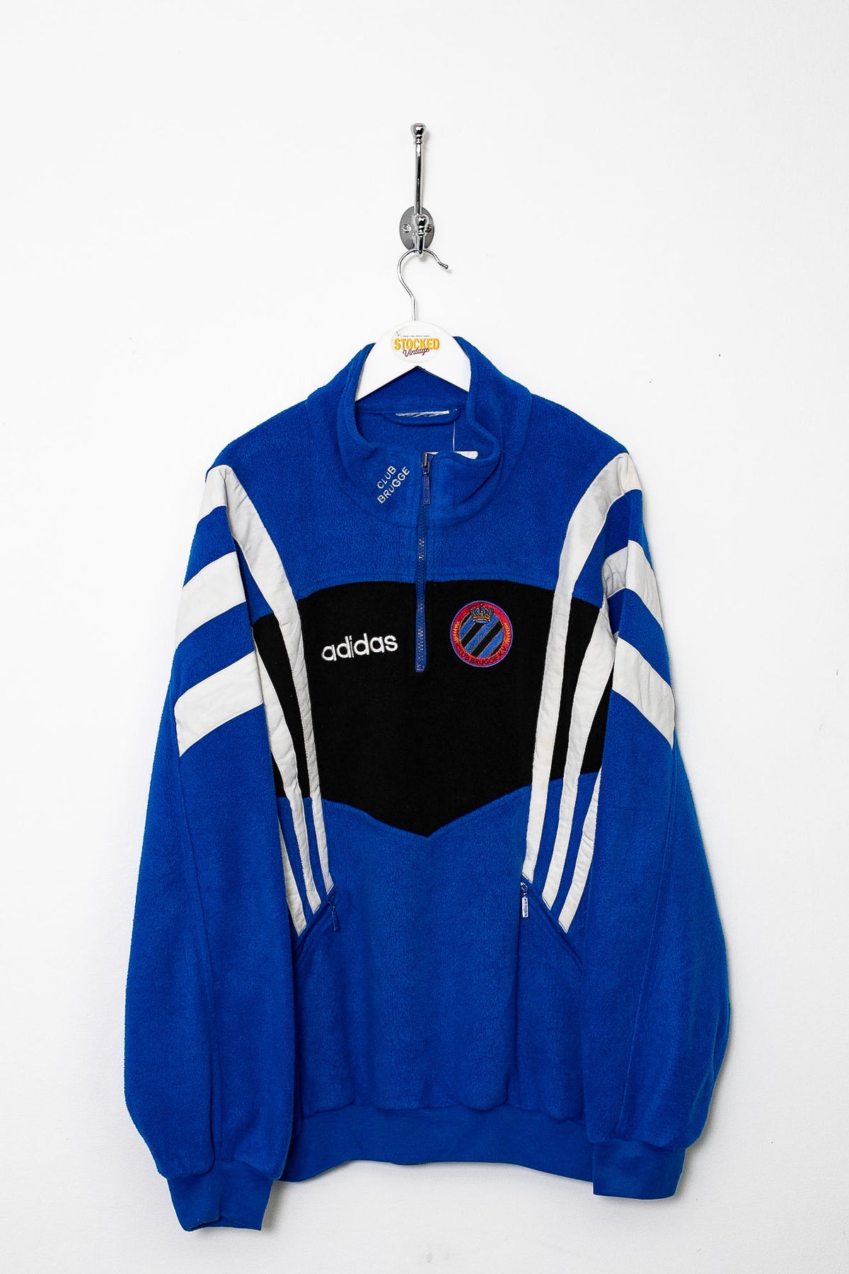 1996/97 Adidas Club Brugge 1/4 Zip Fleece (XL)