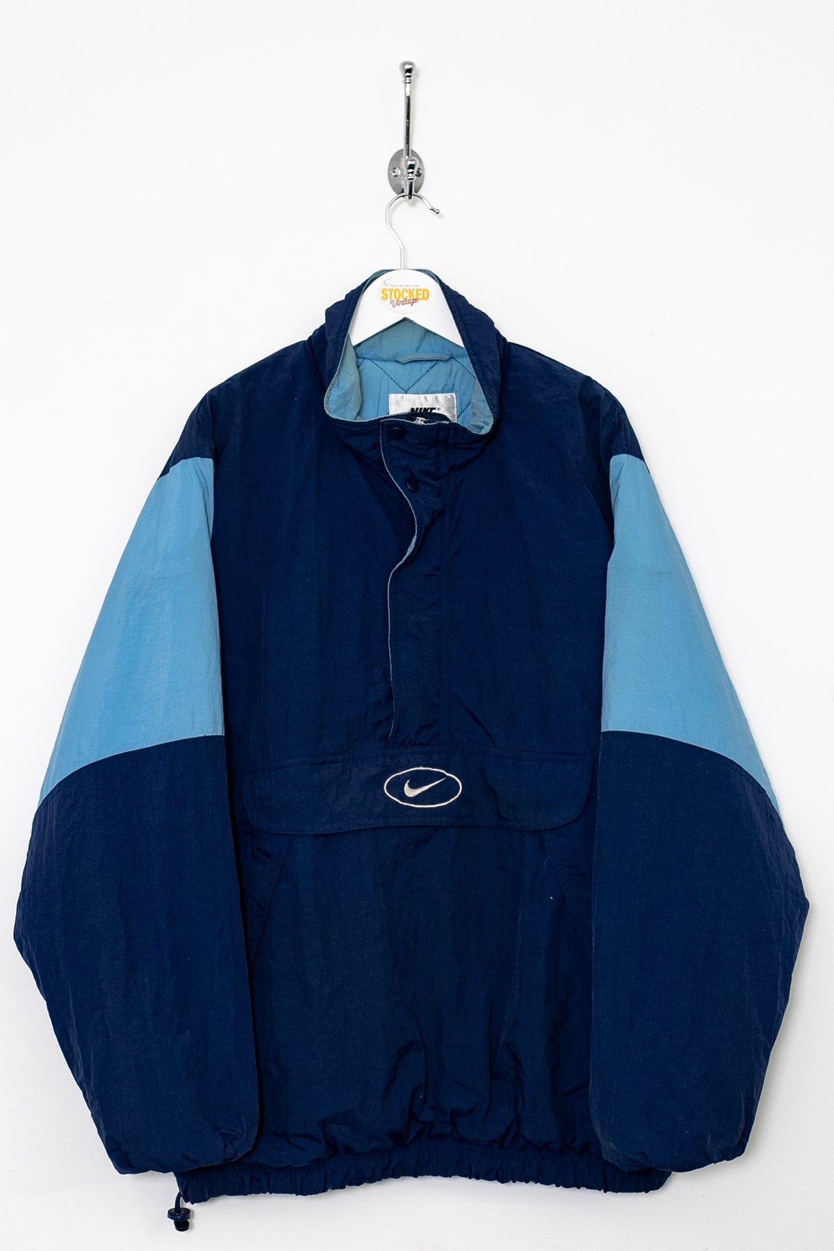 90s Nike 1/4 Zip Padded Coat (L)