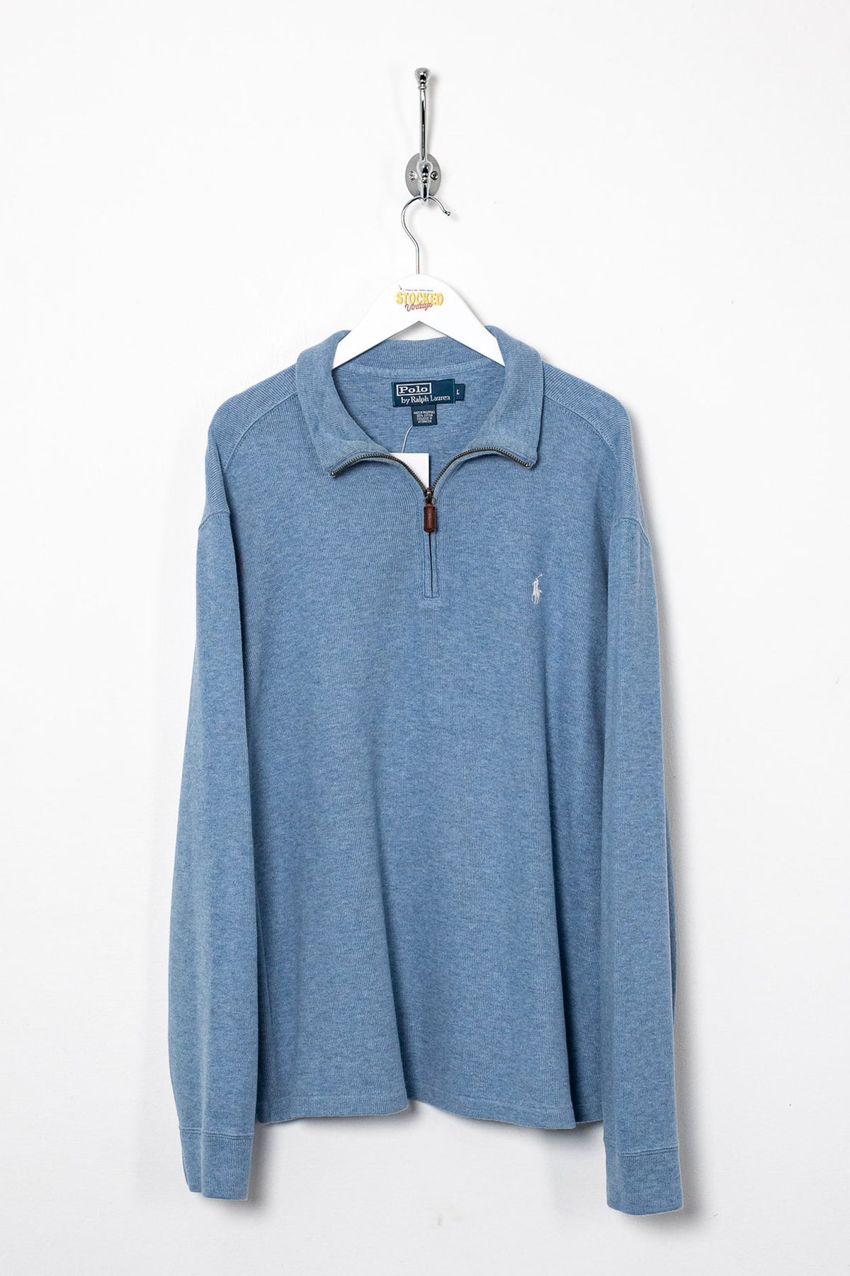 00s Ralph Lauren 1/4 Zip Sweatshirt (M)