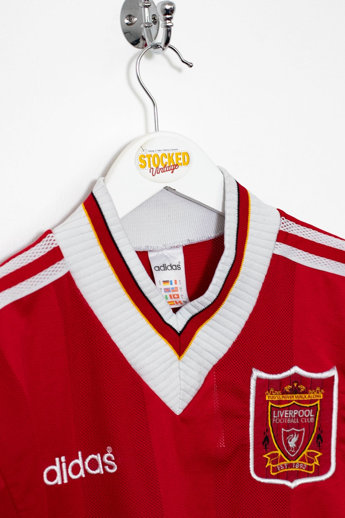 Adidas Liverpool 1995 96 Home Shirt S