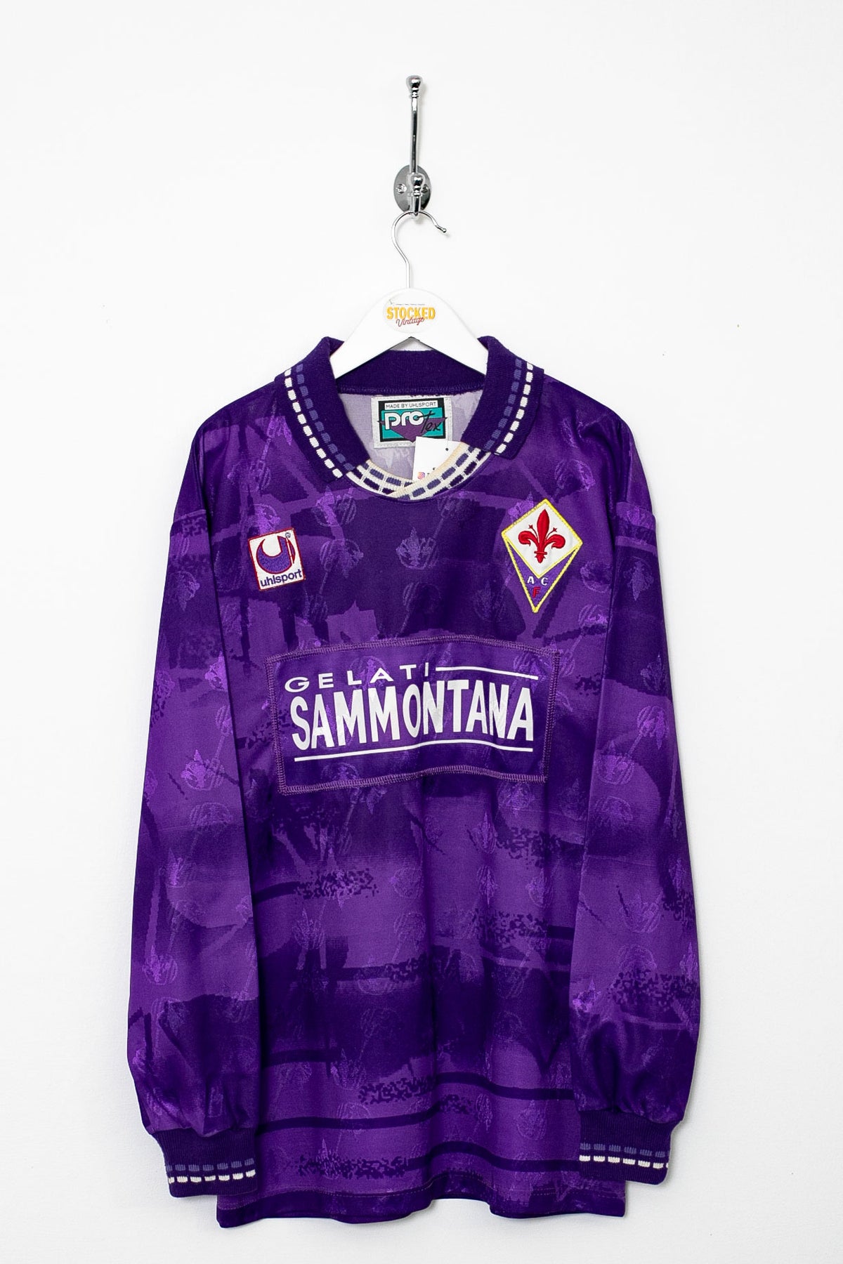 Uhisport Fiorentina 1994/95 Home L/S Shirt (L)