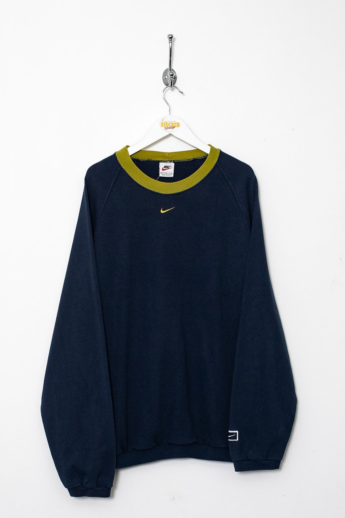 90s Nike Centre Swoosh Sweatshirt (M)