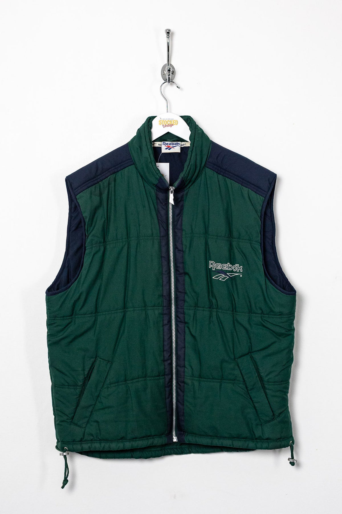 90s Reebok Puffer Vest (M)