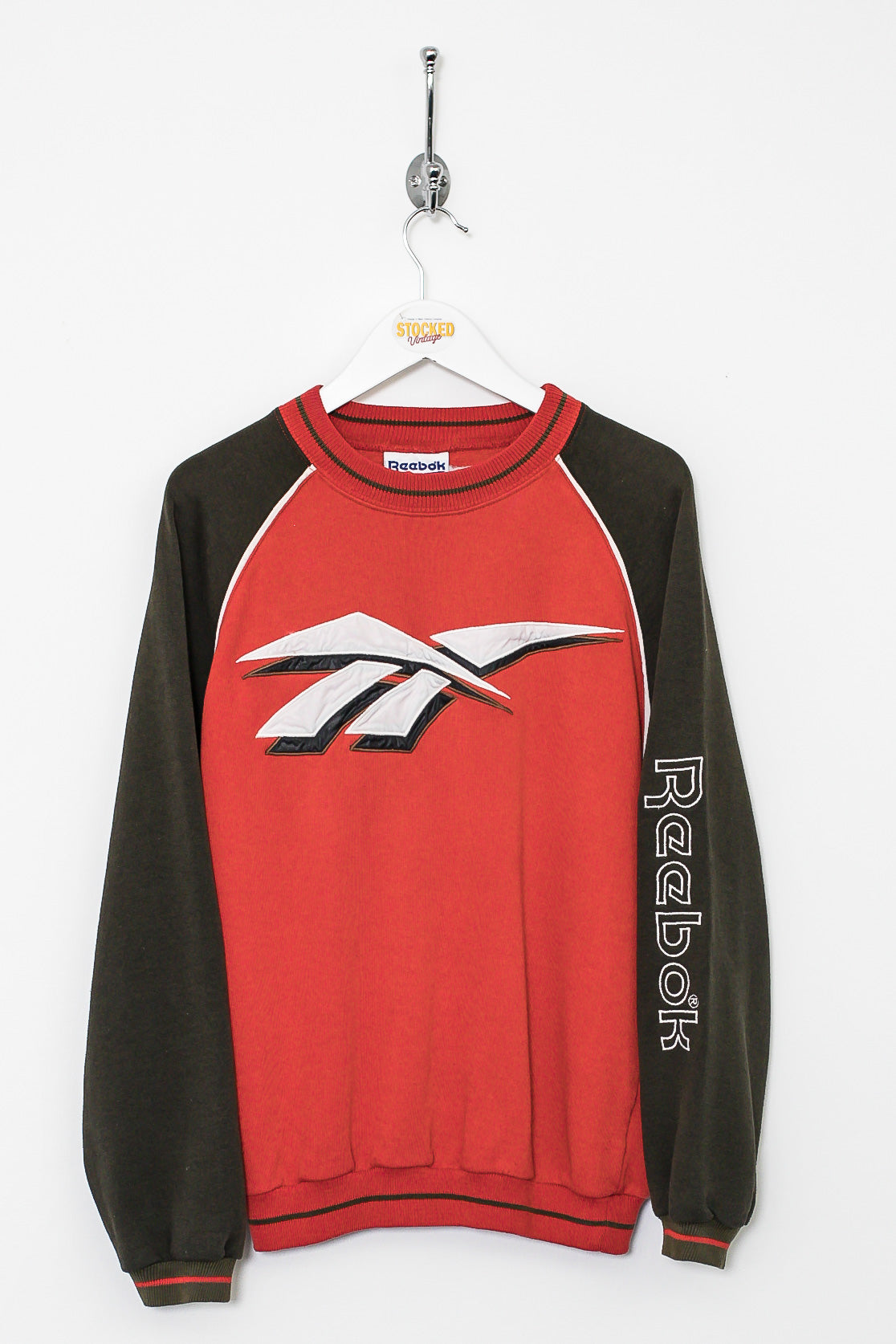 Reebok vintage sweatshirt womens on sale red