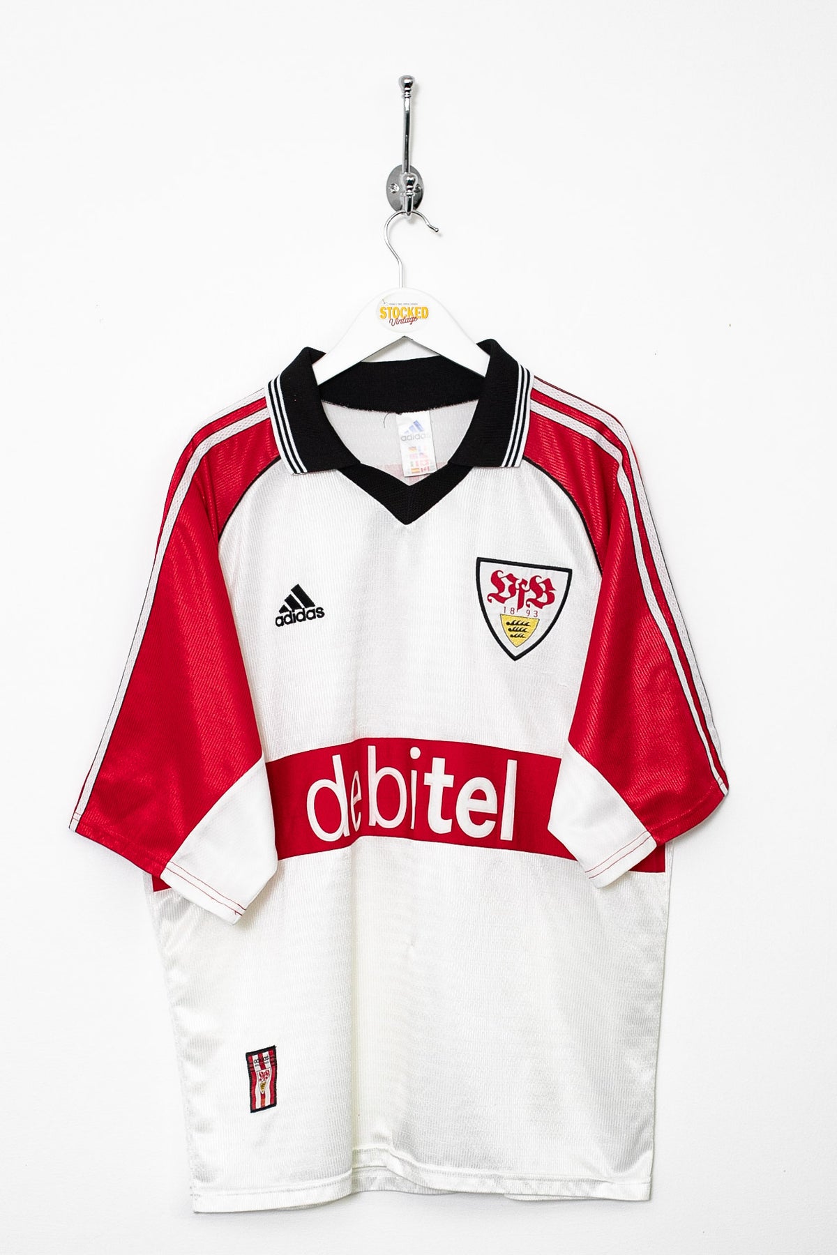 Adidas VFB Stuttgart 1998/99 "3" Home Shirt (XL)