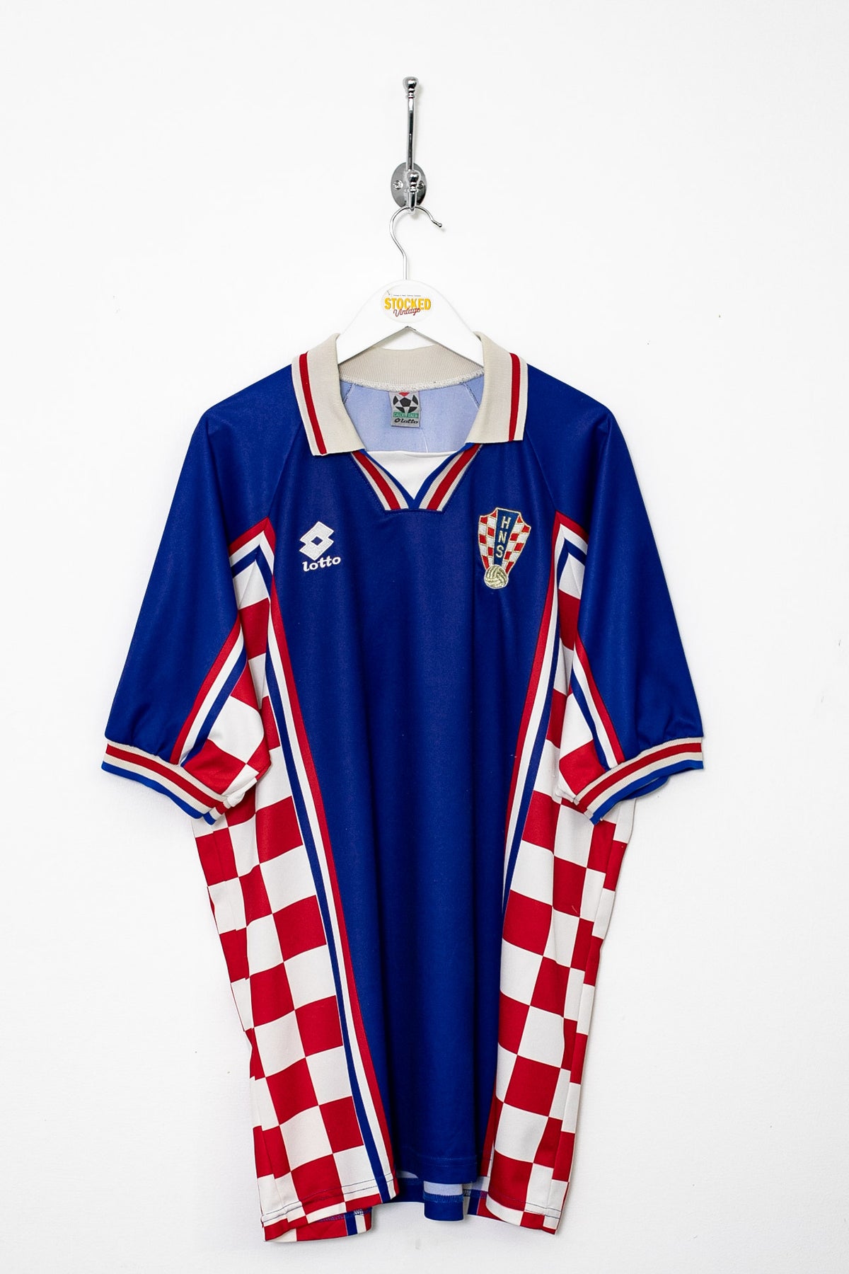 Lotto Croatia 1998/99 "Asanovic #7" Away Shirt (L)