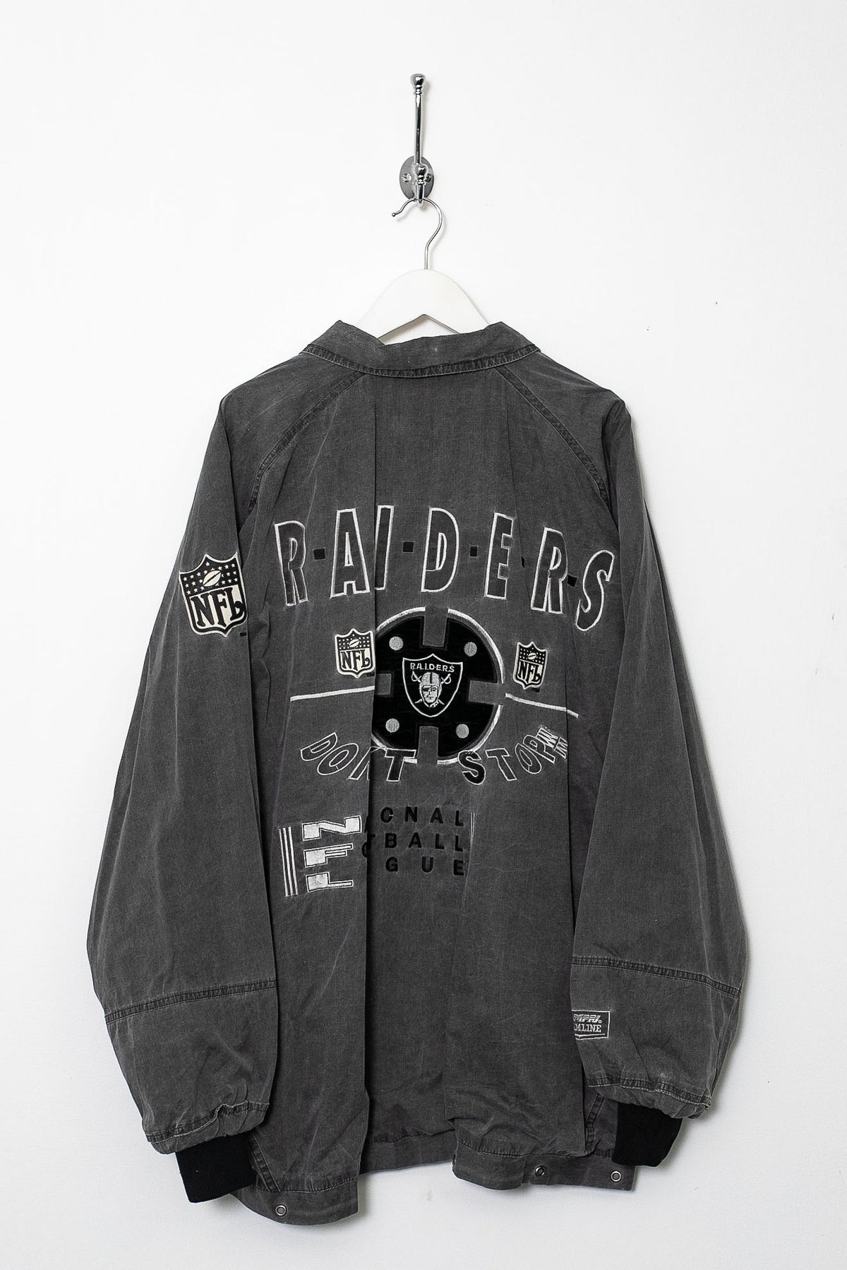90s Campri NFL Raiders Jacket (XL)