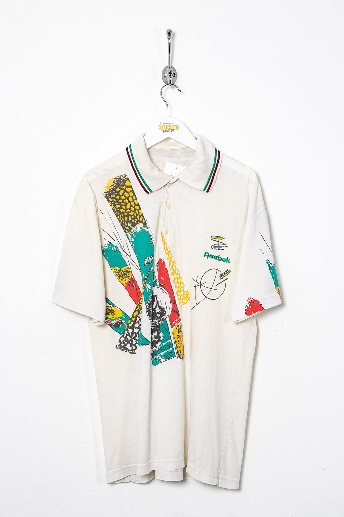 90s Reebok Polo Shirt (M)
