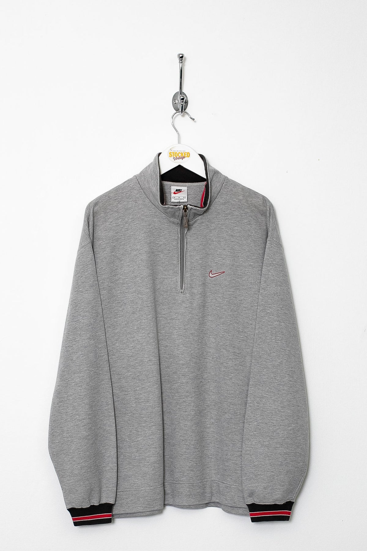 90s Nike 1/4 Zip Sweatshirt (M)