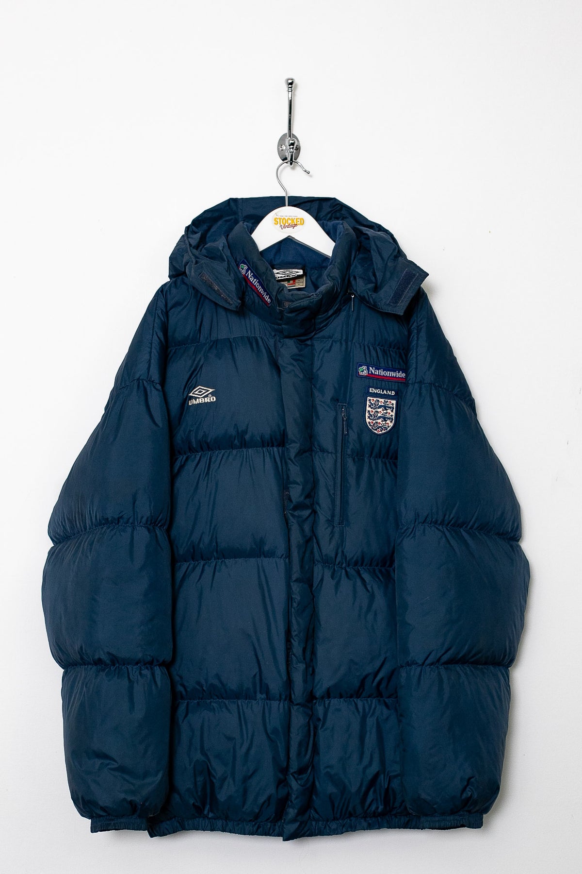 00s Umbro England Puffer Jacket (XXL)