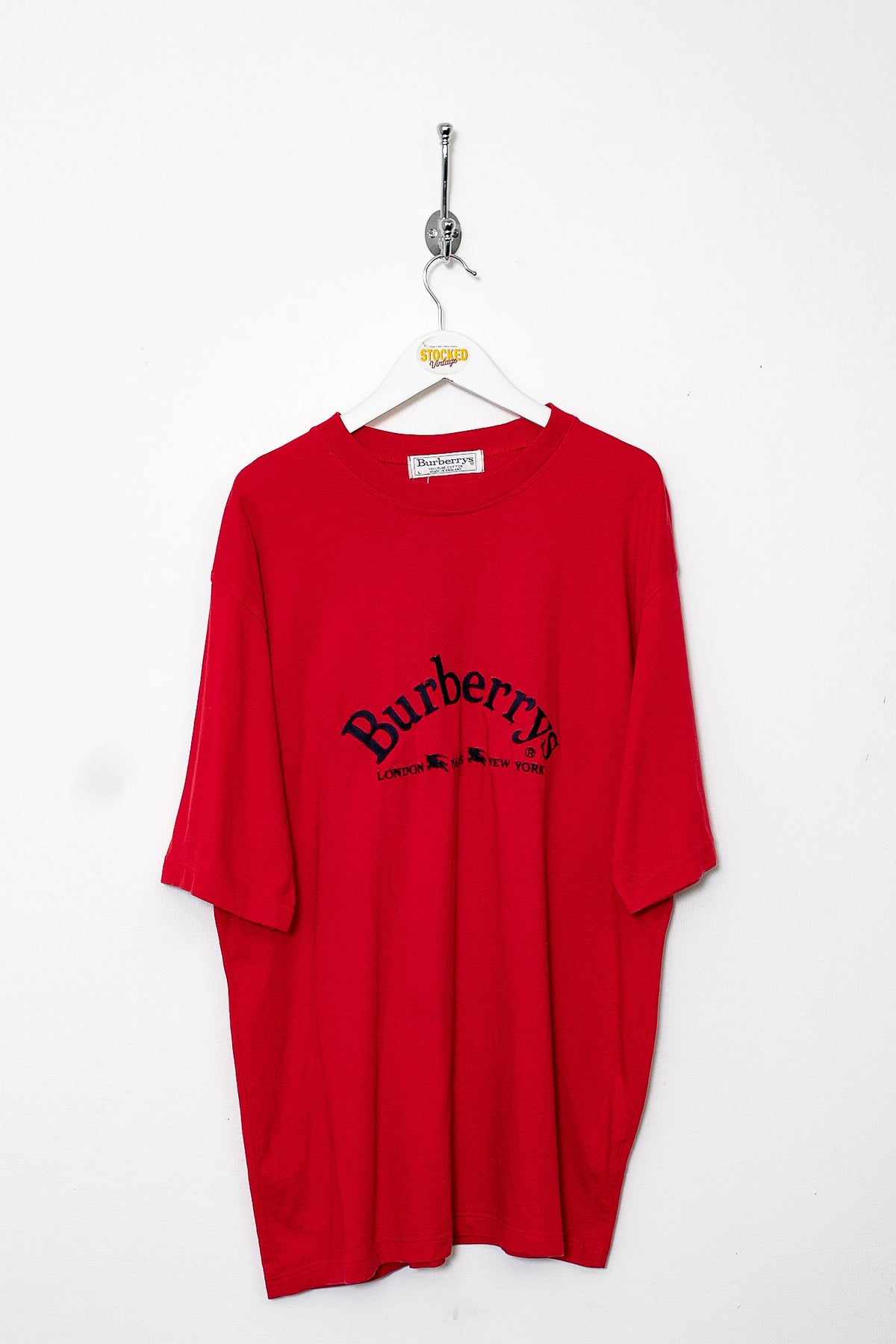 90s Burberry Tee (L)