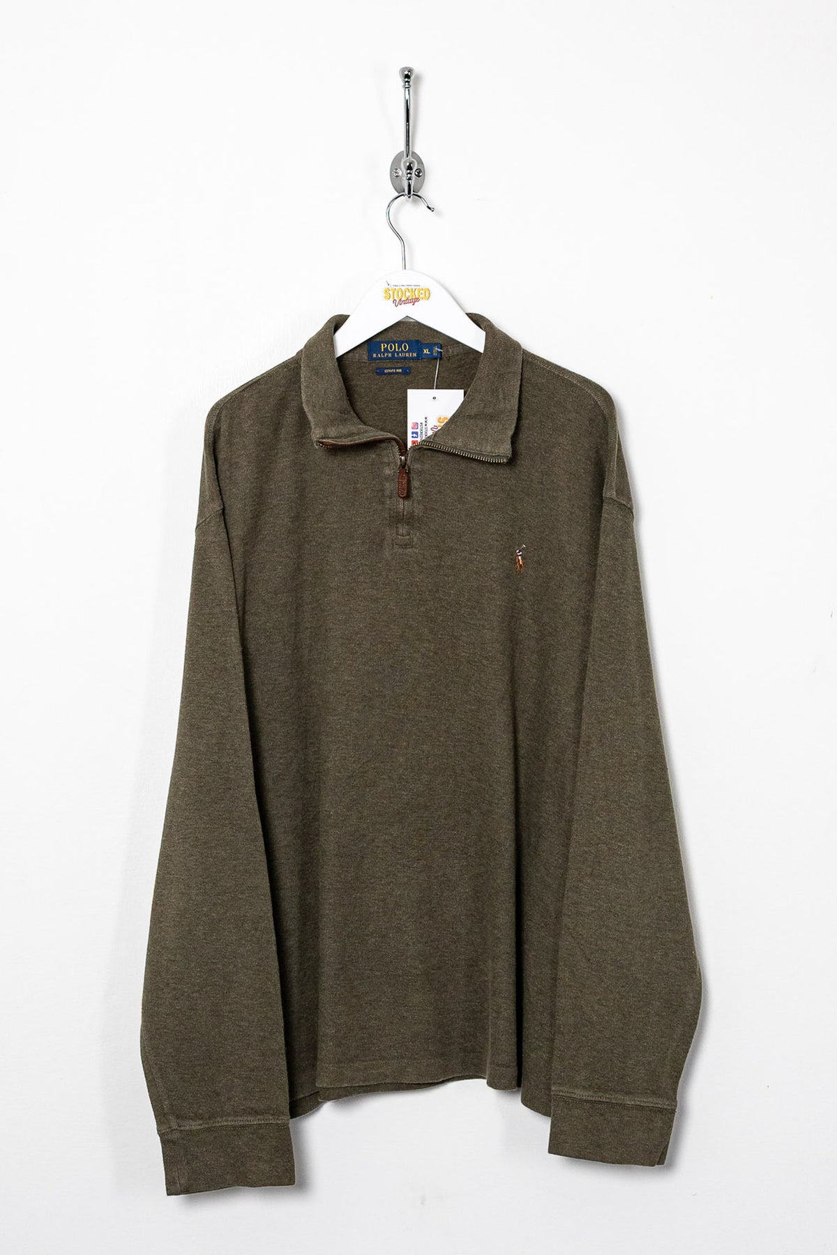 Ralph Lauren 1/4 Zip Sweatshirt (XL)