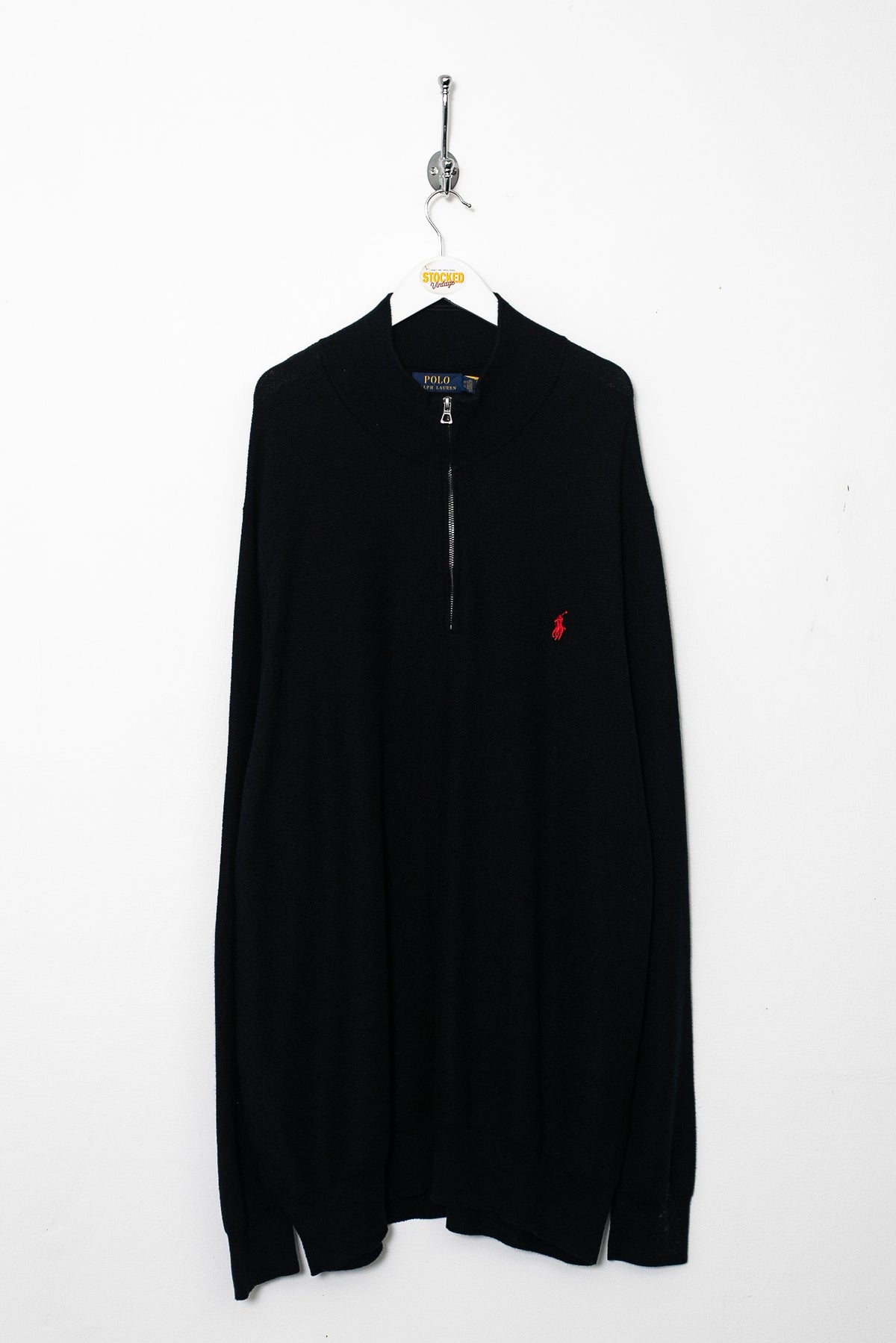 Ralph Lauren 1/4 Zip Knit Jumper (XXL)