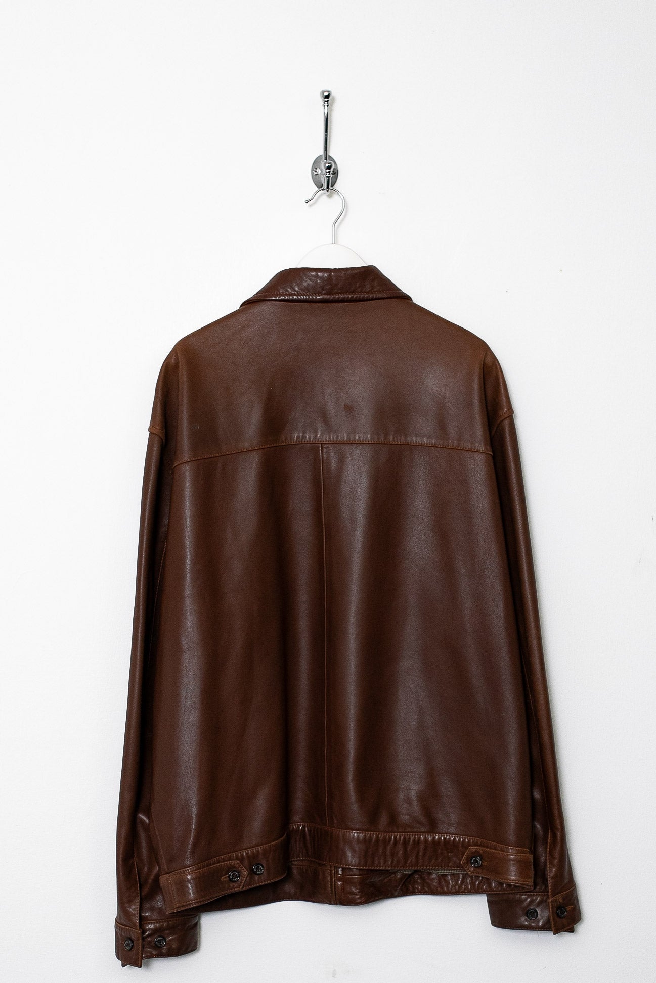 90s Ralph Lauren Leather Jacket (XL) – Stocked Vintage