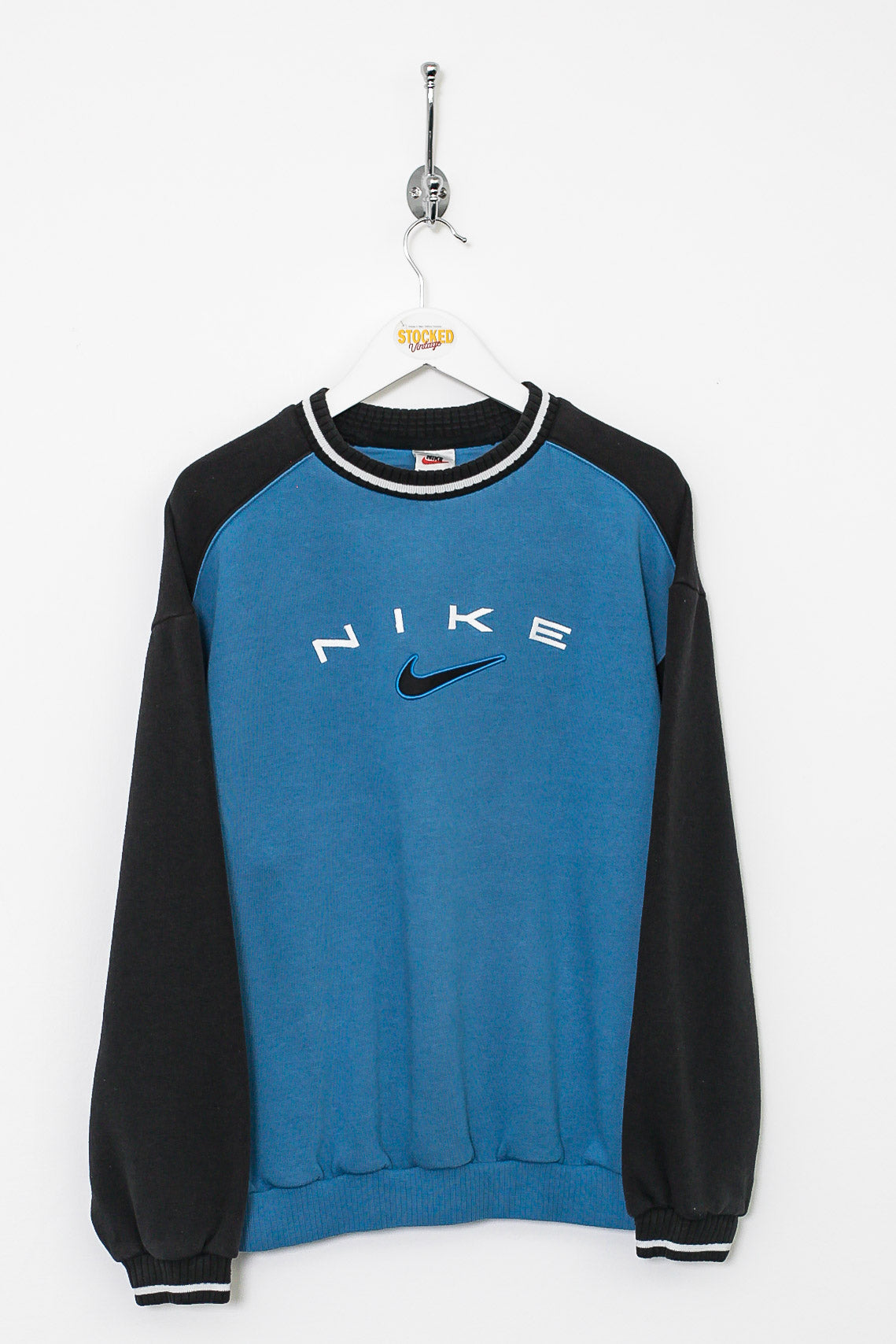 vintage yellow nike crewneck