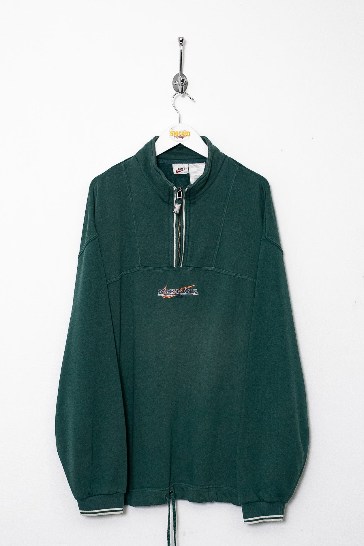90s Nike 1/4 Zip Sweatshirt (XL) – Stocked Vintage