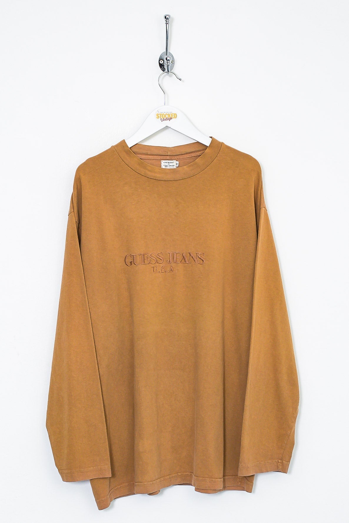 90s Guess Jeans Long Sleeve Tee (L)