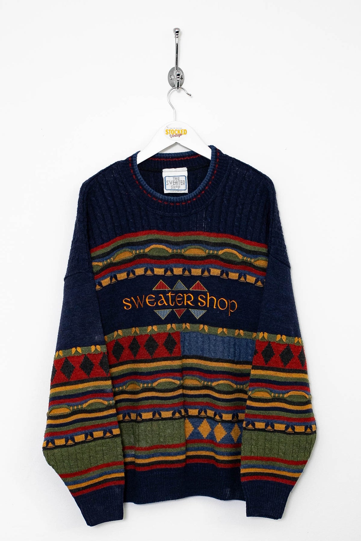 90s Sweater Shop Knit Jumper (M)