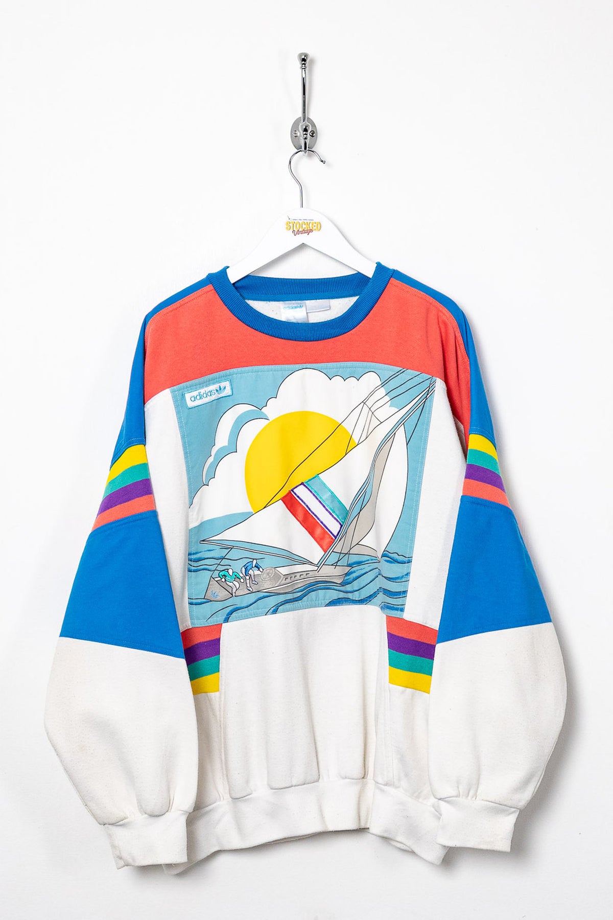 80s Adidas Regatta Sweatshirt (L)