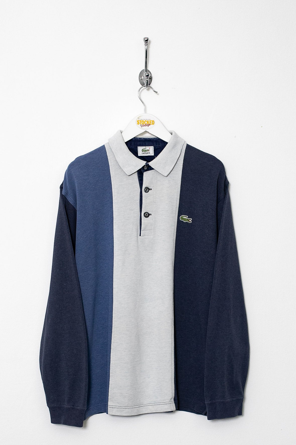00s Lacoste Long Sleeve Polo Shirt (S)