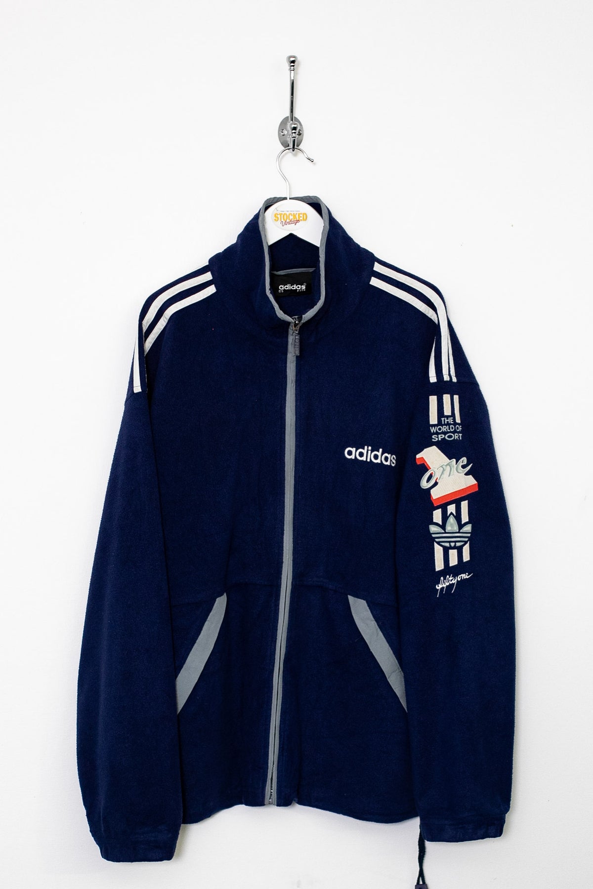 90s Adidas Zipped Fleece (M)