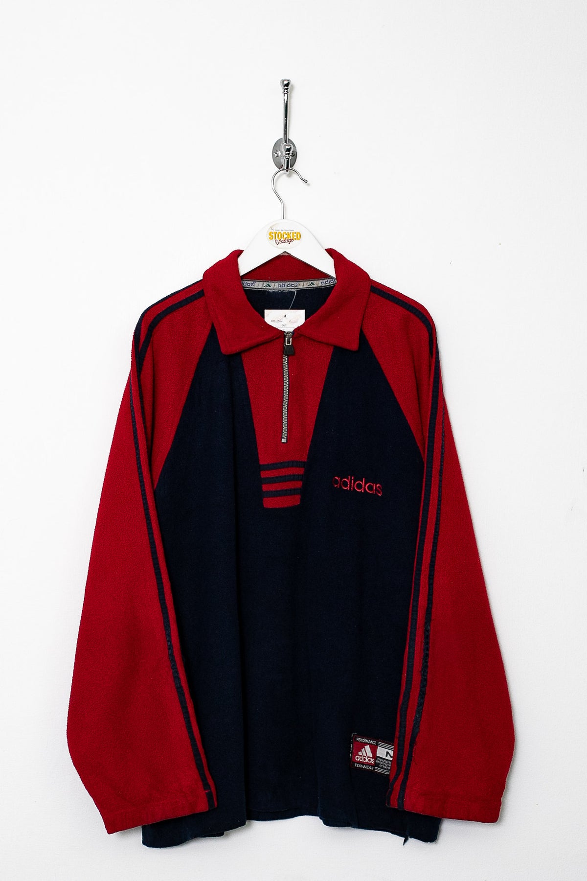 00s Adidas 1/4 Zip Fleece (XL)