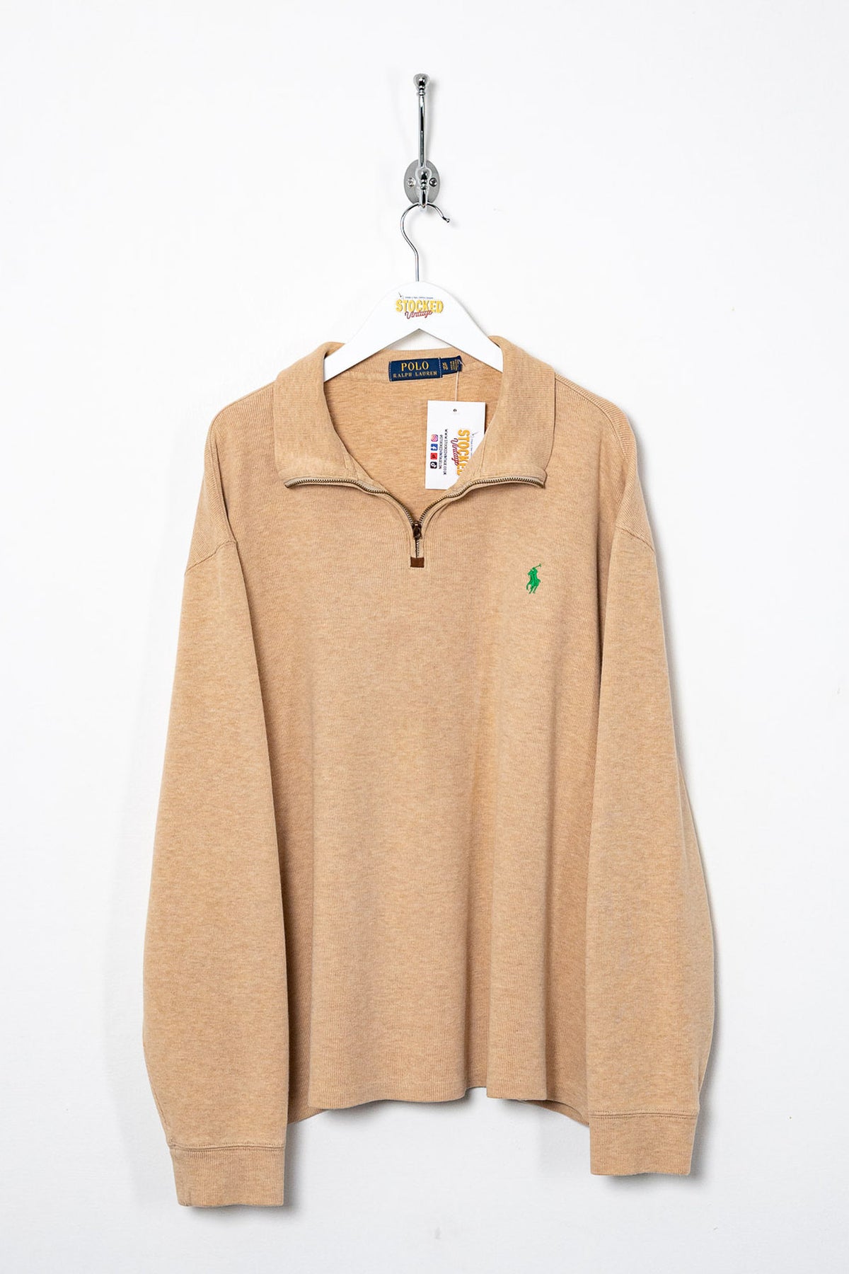 Ralph Lauren 1/4 Zip Sweatshirt (XL)
