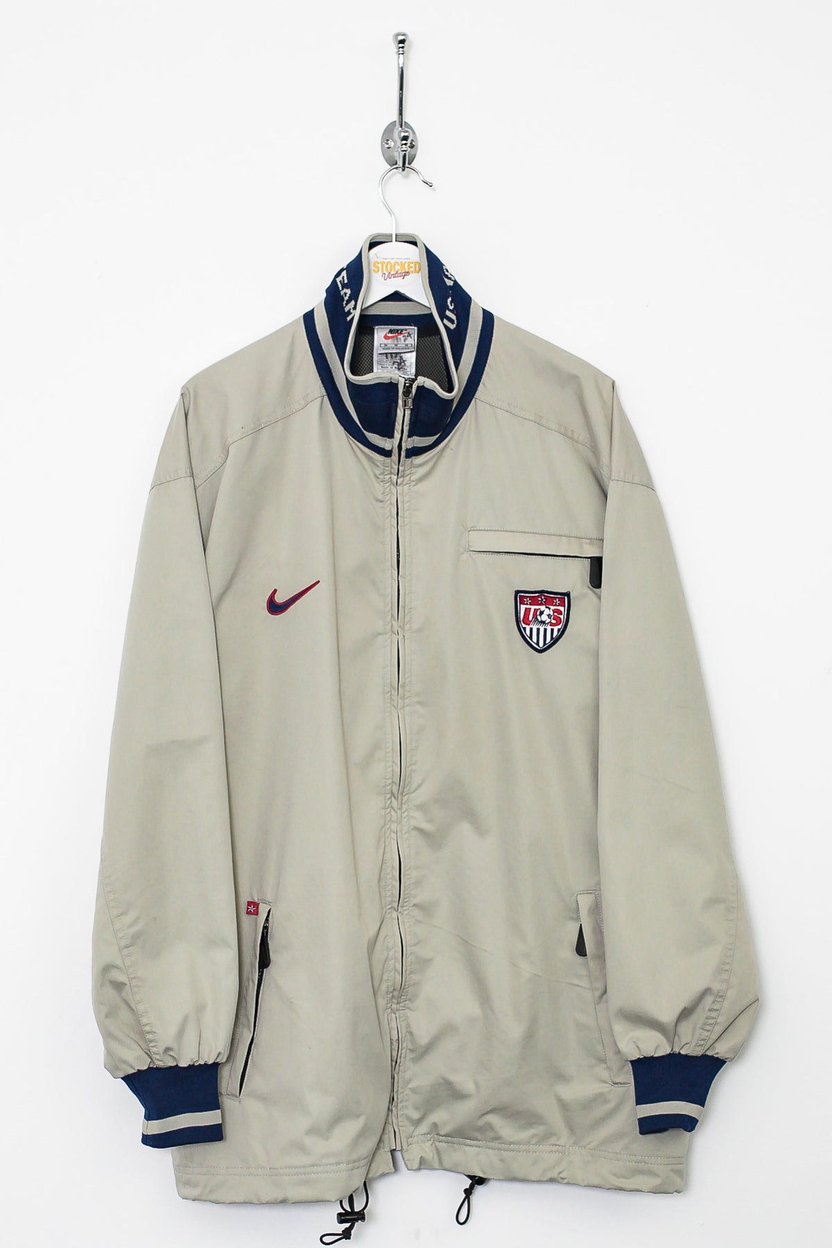 90s Nike USA Football Jacket (M)
