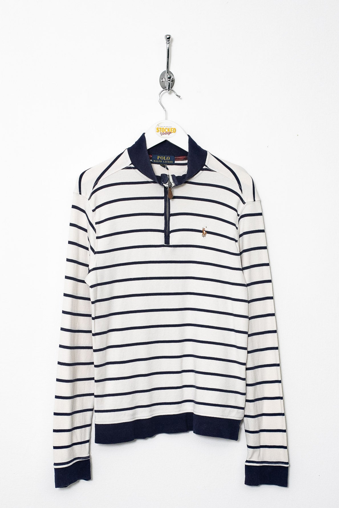 Womens Ralph Lauren 1/4 Zip Sweatshirt (L)
