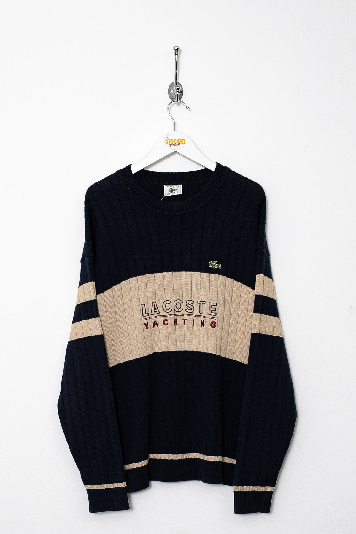 90s Lacoste Knit Jumper (L)