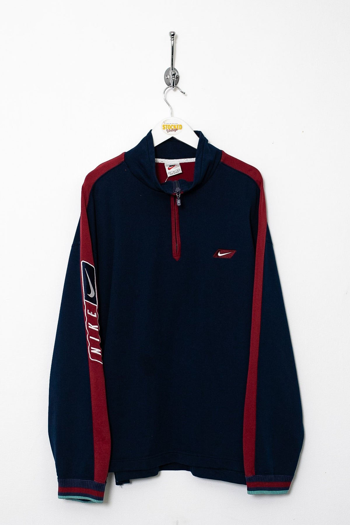 90s Nike 1/4 Zip Sweatshirt (M)